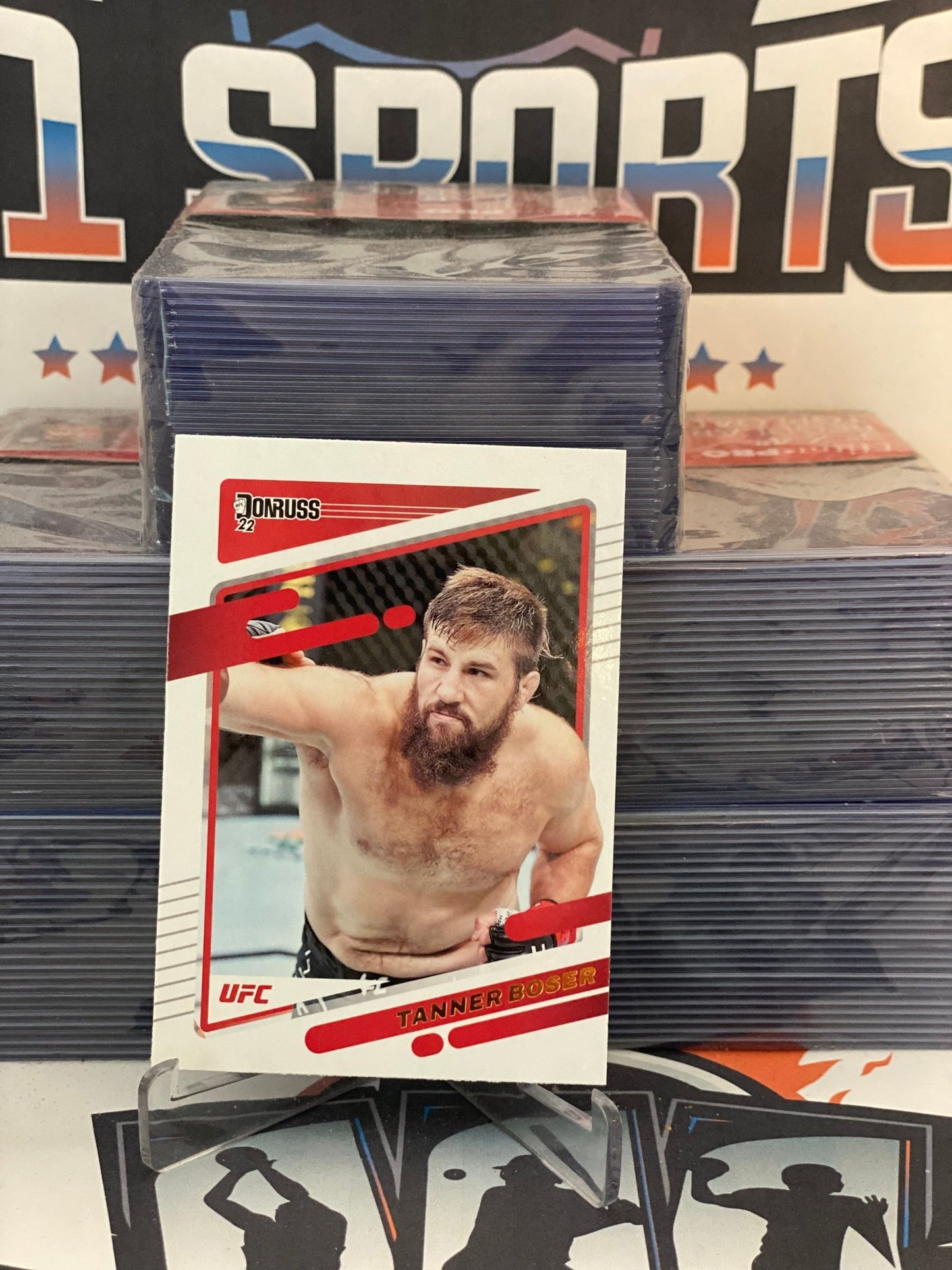 2022 Donruss UFC Tanner Boser #182