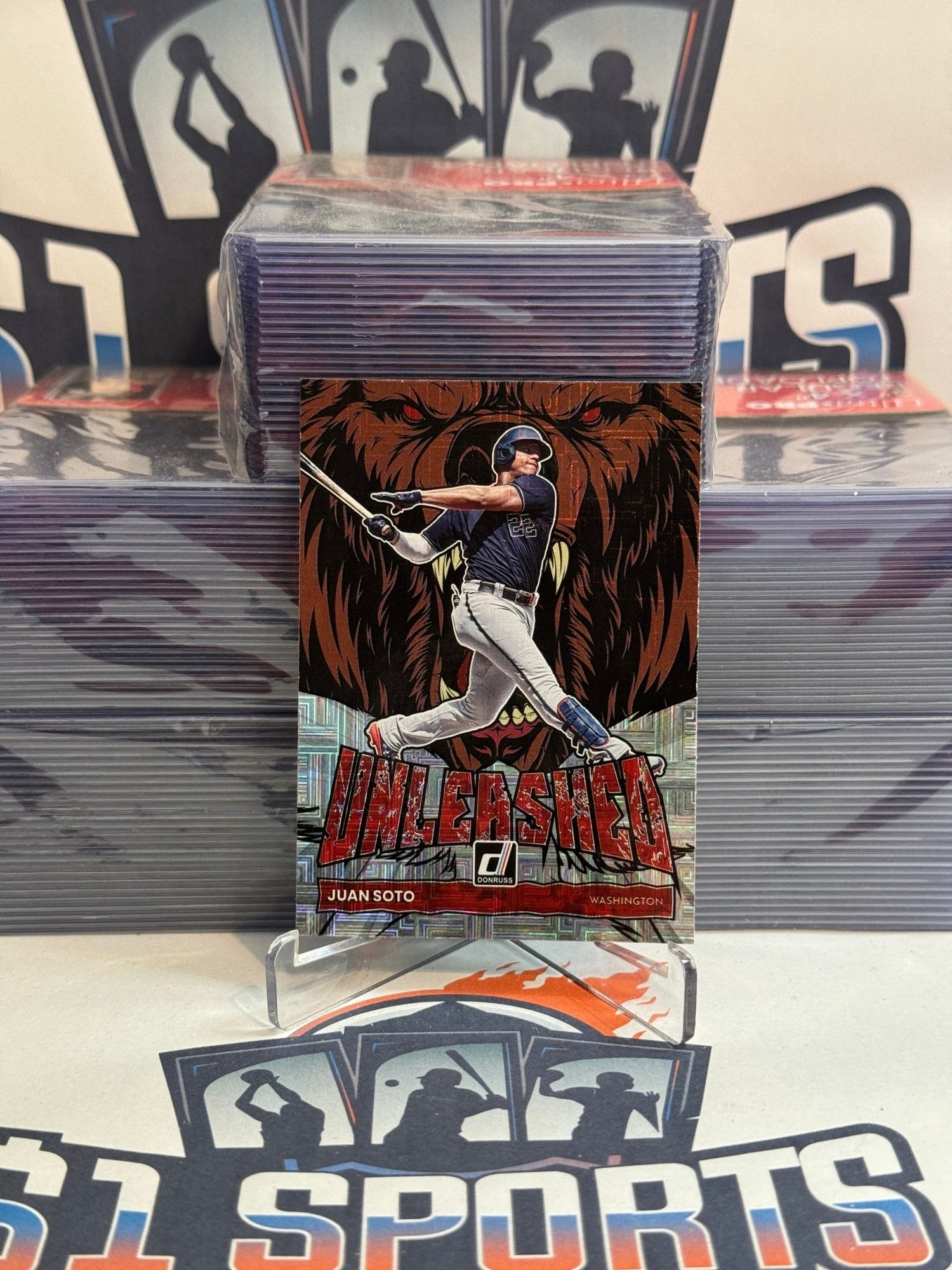 2022 Donruss (Vector, Unleashed) Juan Soto #UL-8