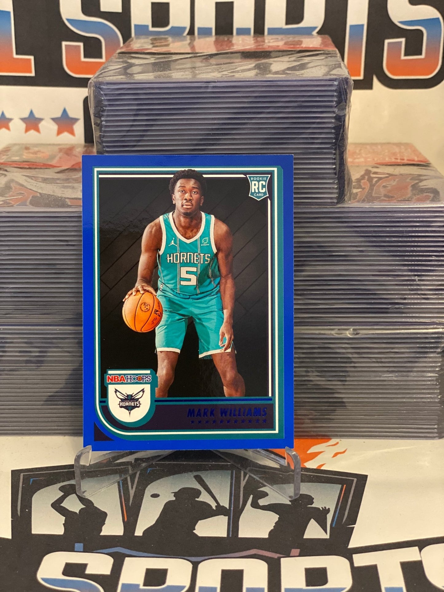 2022 NBA Hoops (Blue) Mark Williams Rookie #245