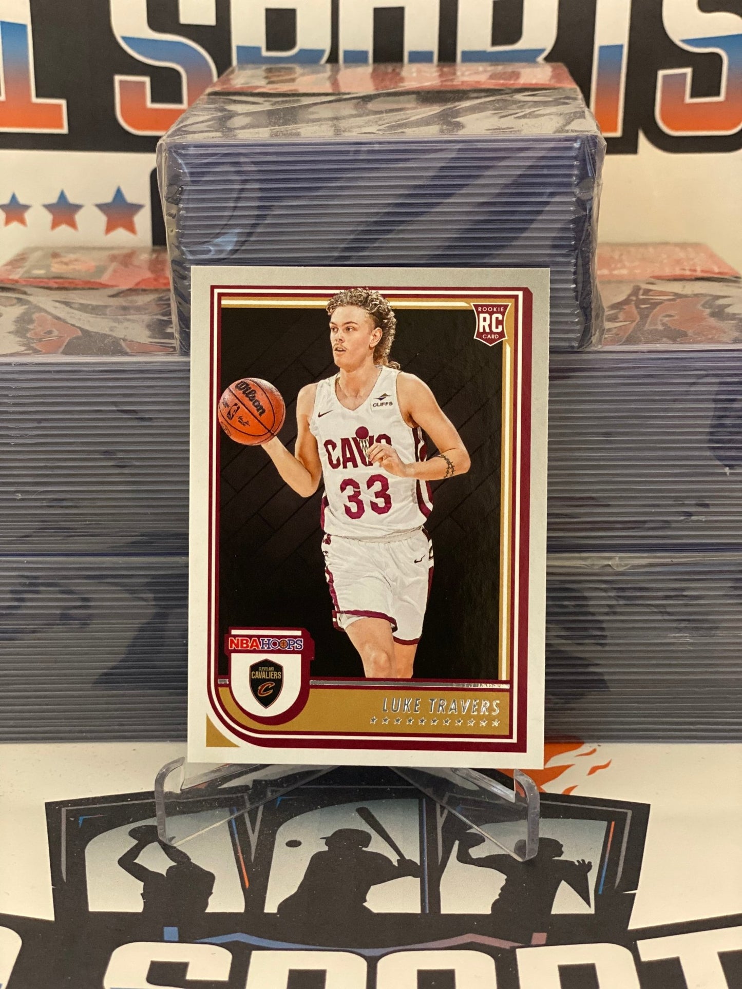 2022 NBA Hoops Luke Travers Rookie #272
