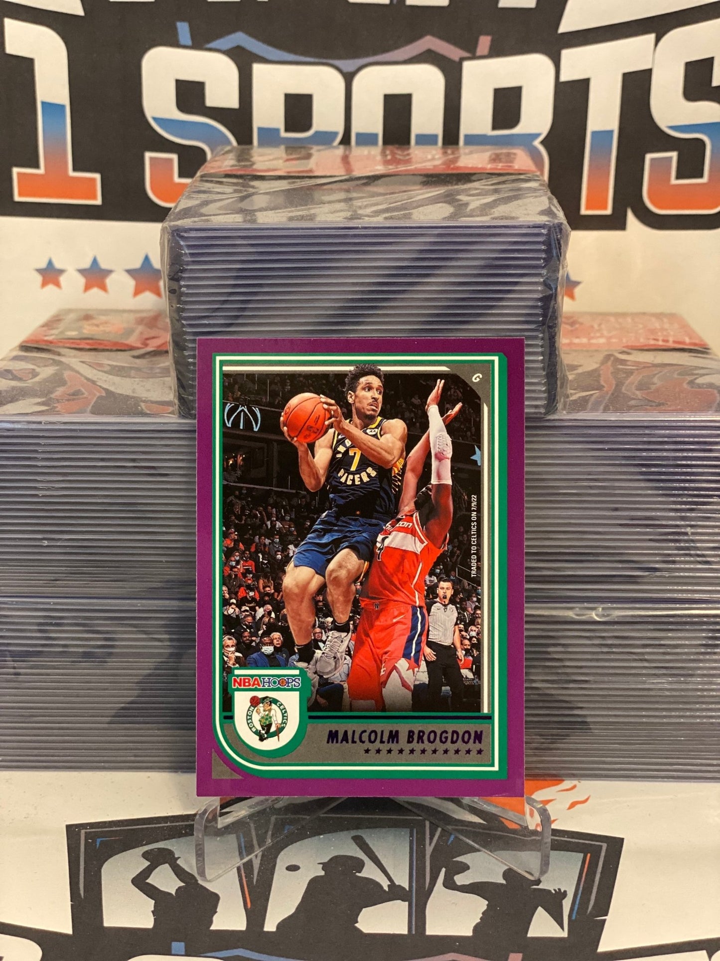 2022 NBA Hoops (Purple) Malcolm Brogdon #54