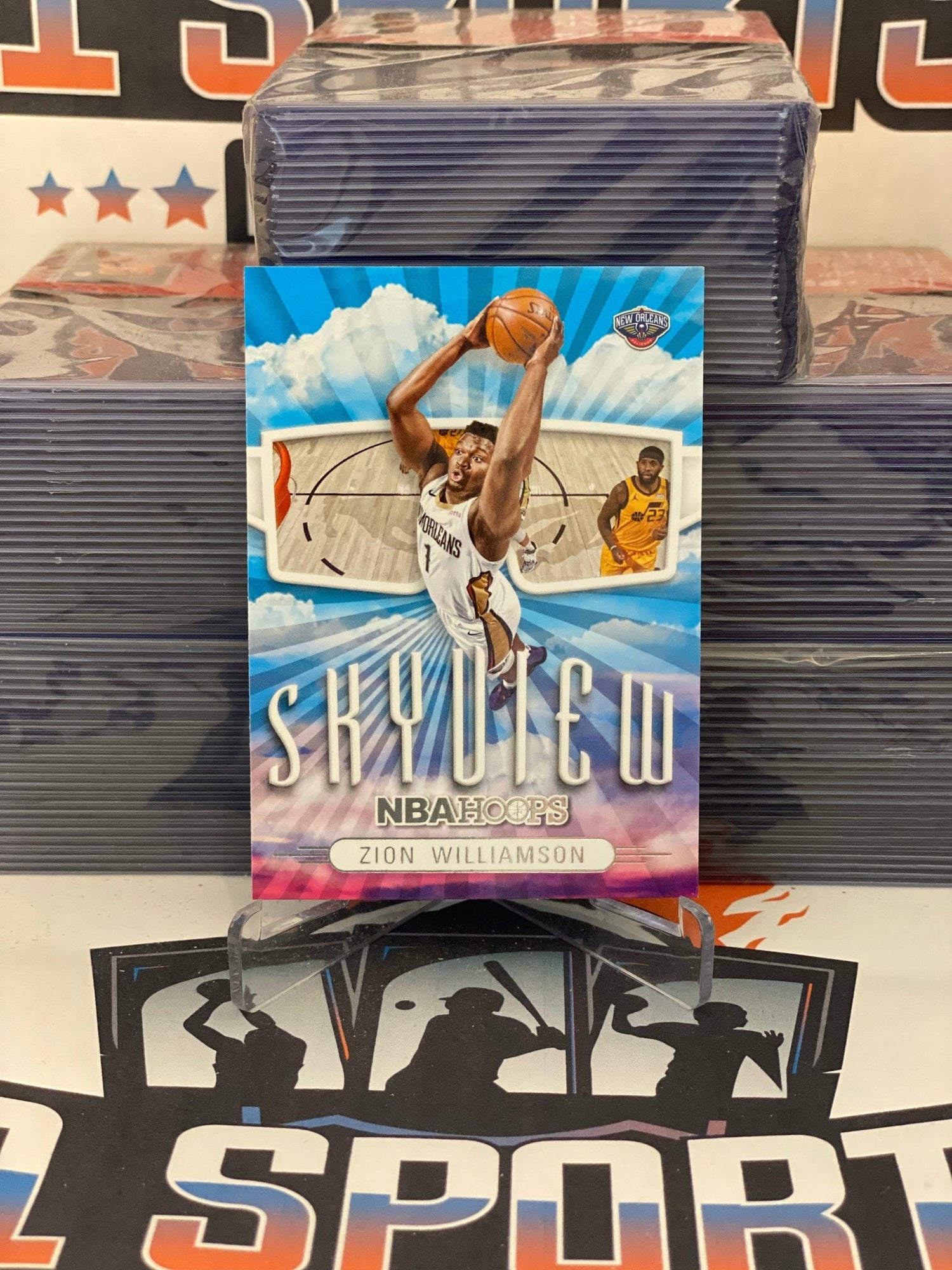 2022 NBA Hoops (Skyview) Zion Williamson #7