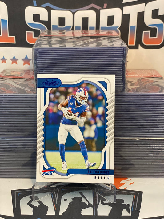 2022 Panini Absolute (Blue) Stefon Diggs #24