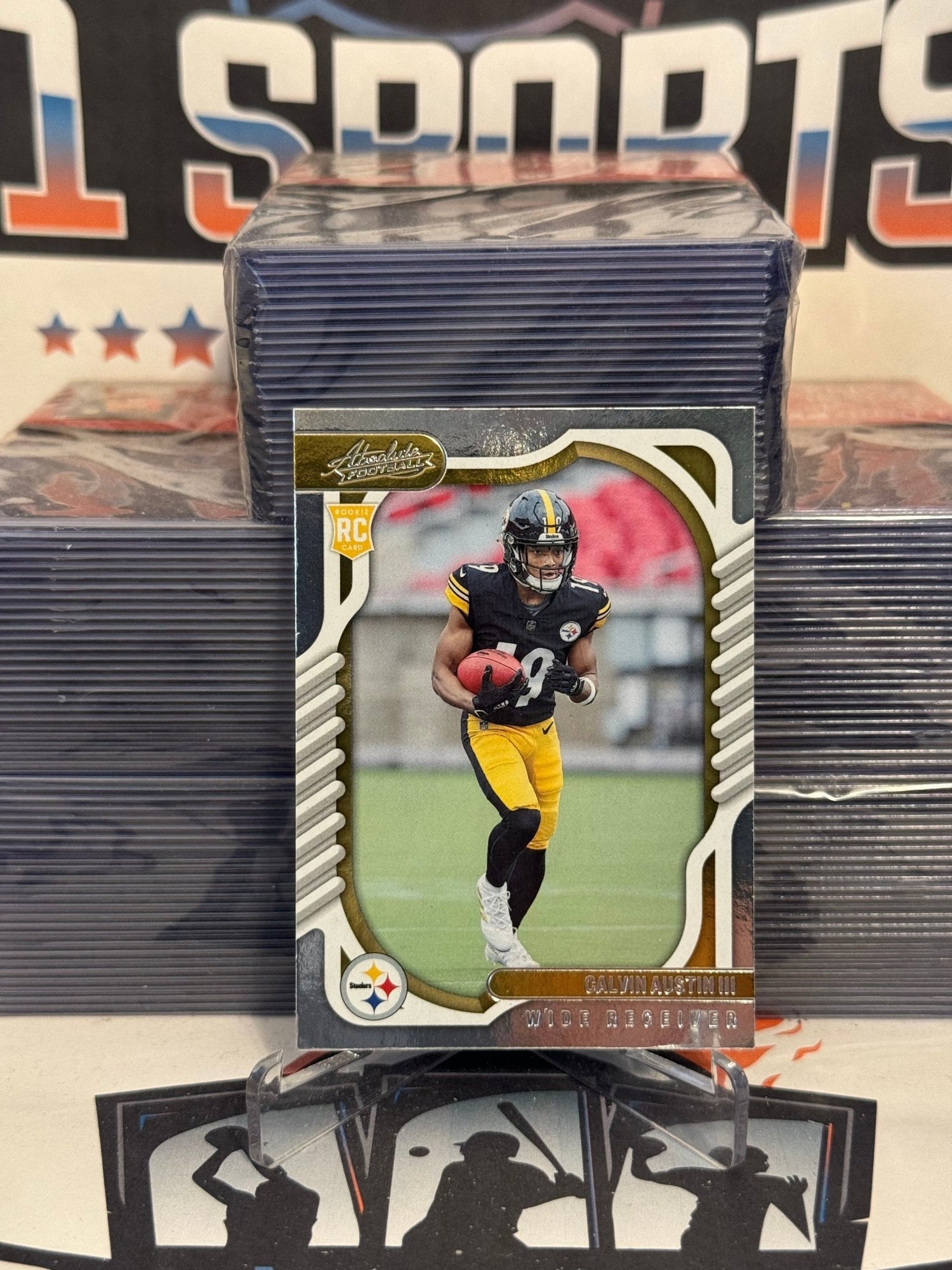 2022 Panini Absolute Calvin Austin III Rookie #136