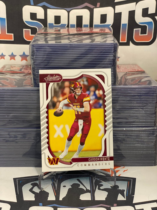 : 2022 Panini Absolute #95 Terry McLaurin Washington