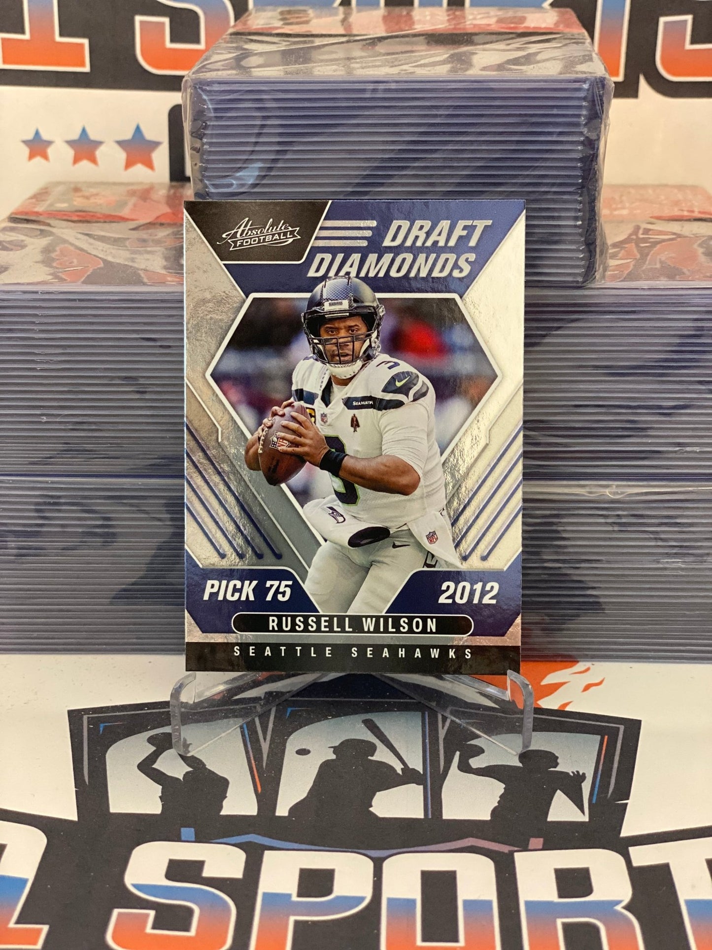 2022 Panini Absolute (Draft Diamonds) Russell Wilson #DD-1