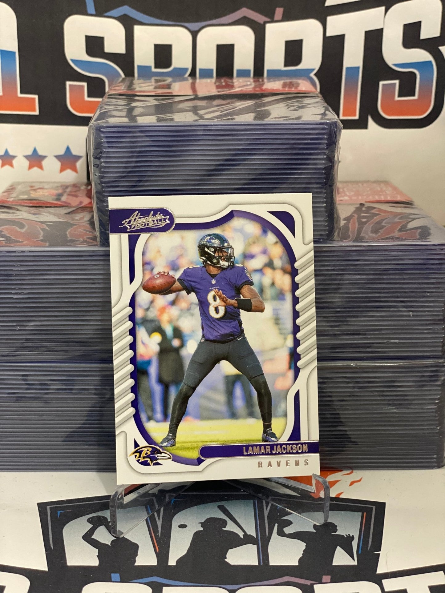 2022 Panini Absolute Lamar Jackson #18