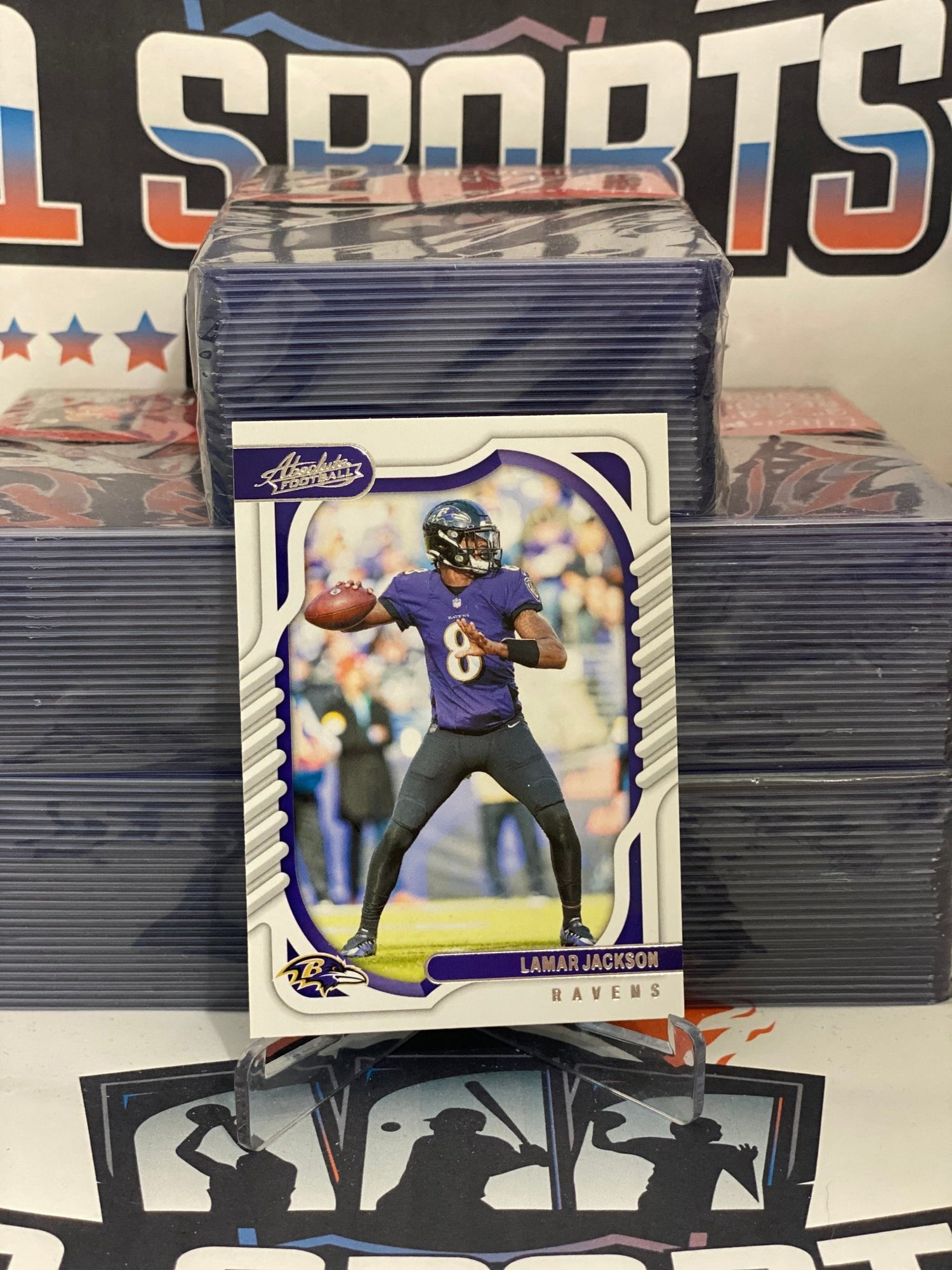 2022 Panini Absolute Lamar Jackson #18