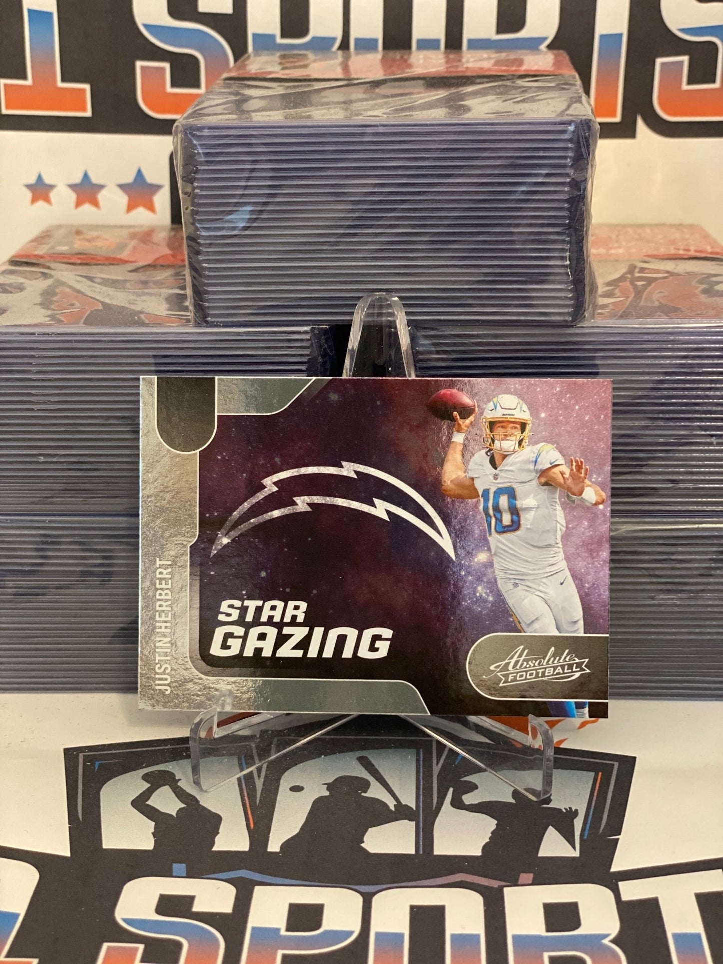 2022 Panini Absolute (Star Gazing) Justin Herbert #SG-3