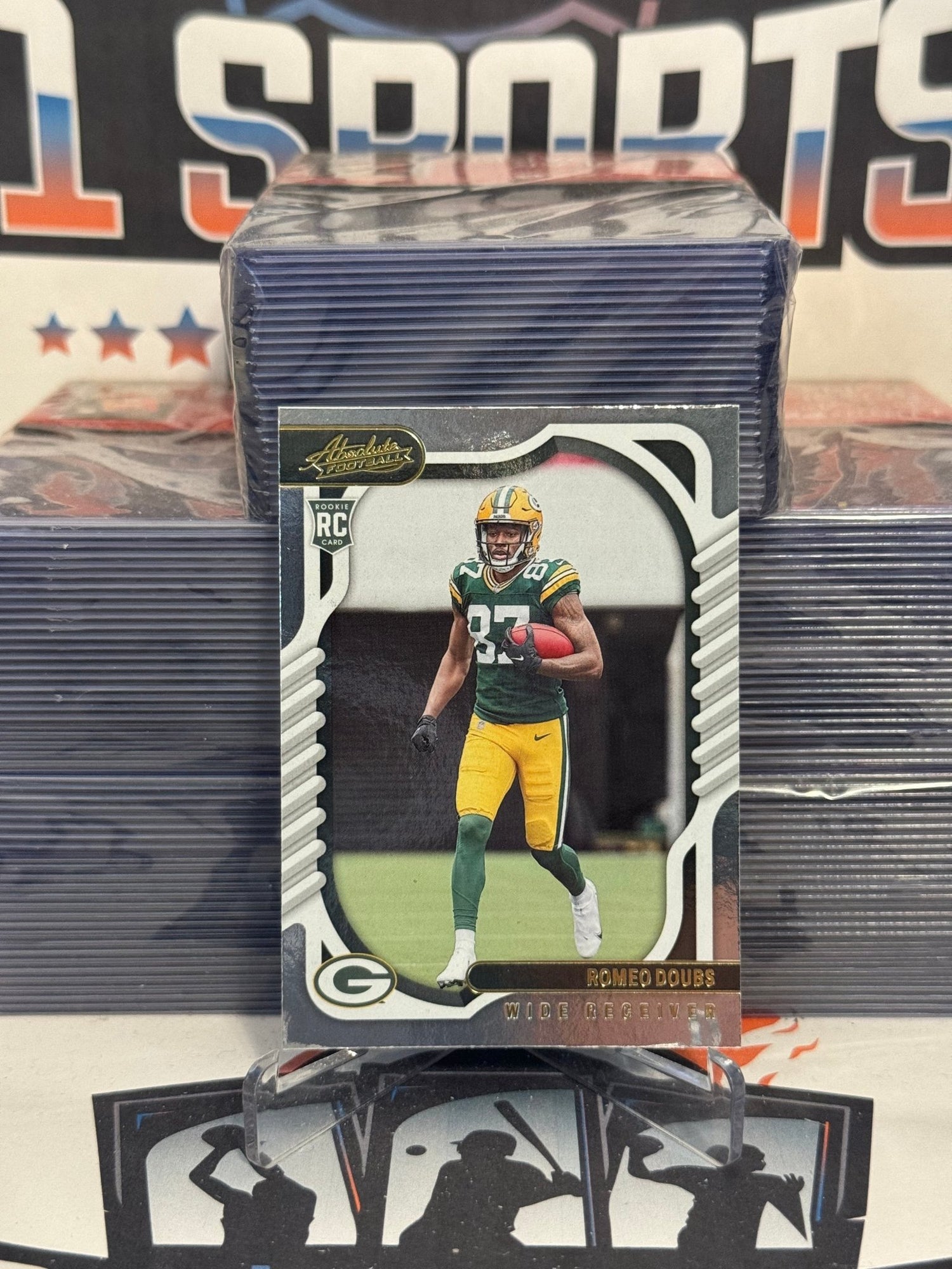 2022 Panini Absolute (Yellow) Romeo Doubs Rokie #135