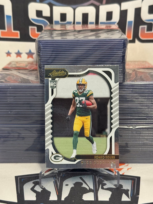 2022 Panini Absolute (Yellow) Romeo Doubs Rokie #135