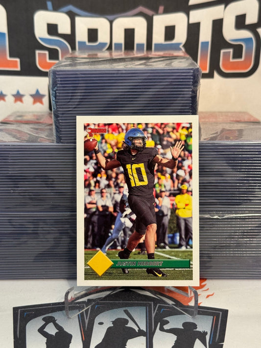 2022 Panini Chronicles Draft Picks (Donruss) Justin Herbert #4