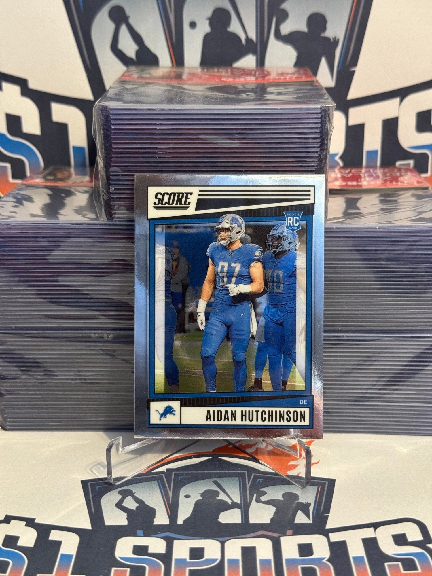2022 Panini Chronicles (Score) Aidan Hutchinson Rookie #SP-307