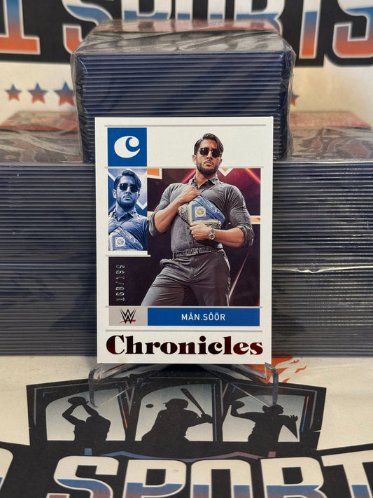 2022 Panini Chronicles WWE (Red 186/199) Mansoor #74