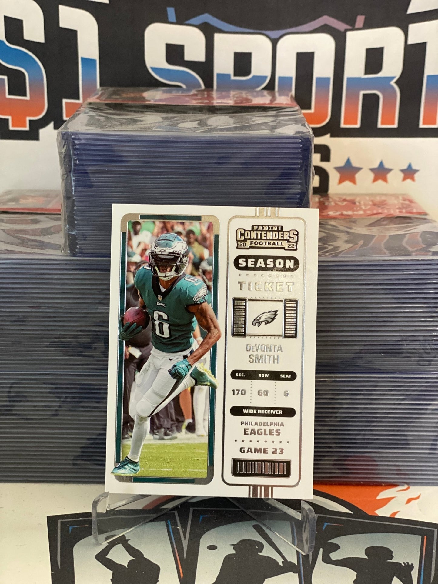 2022 Panini Contenders (2nd Year) DeVonta Smith #78