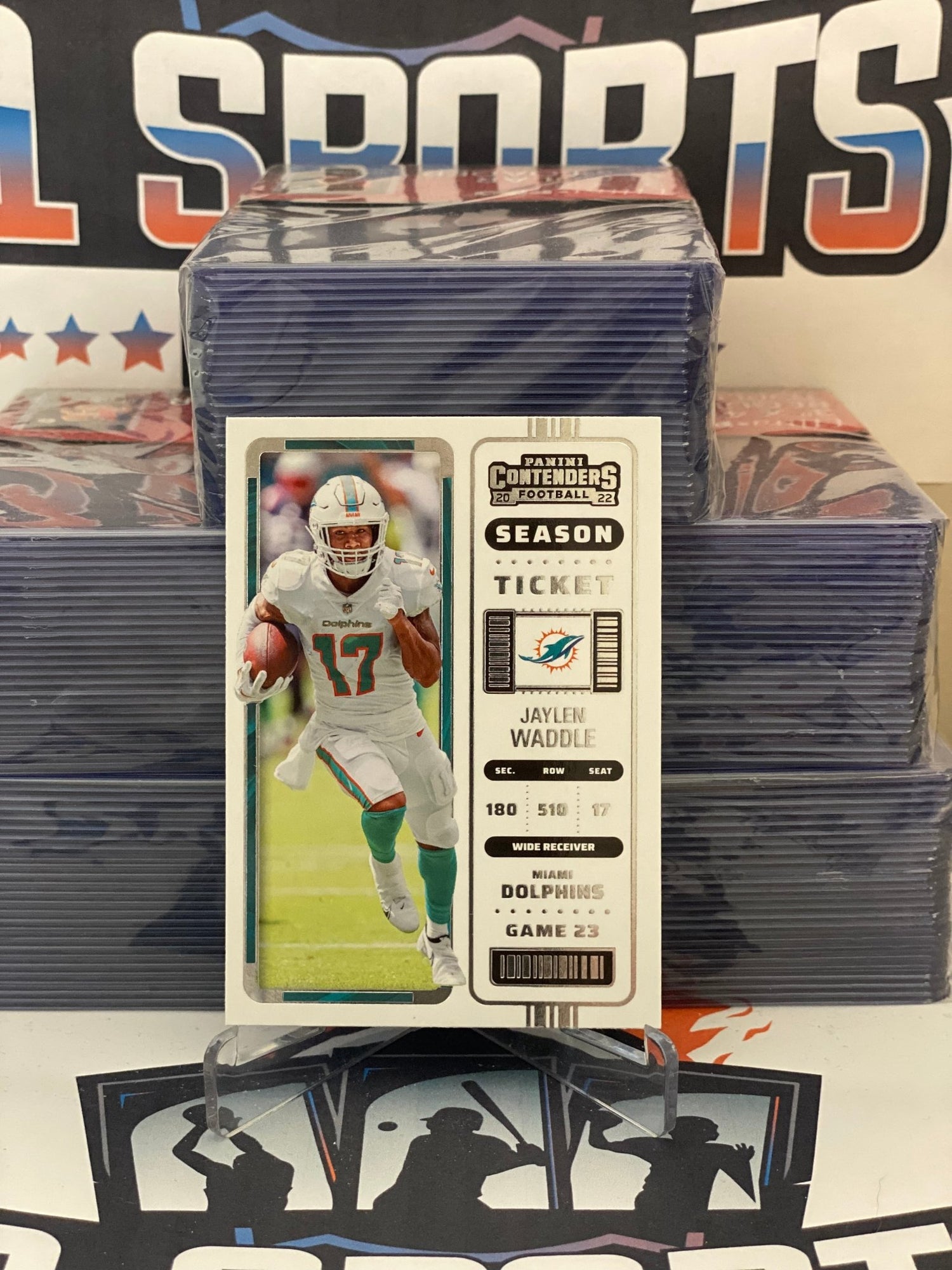 2022 Panini Contenders (2nd Year) Jaylen Waddle #81