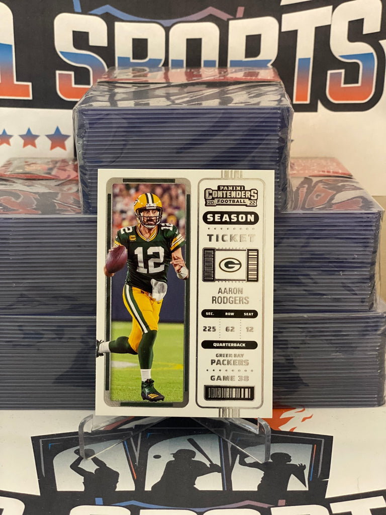 : 2022 PANINI CONTENDERS SEASON TICKET #40 AARON RODGERS