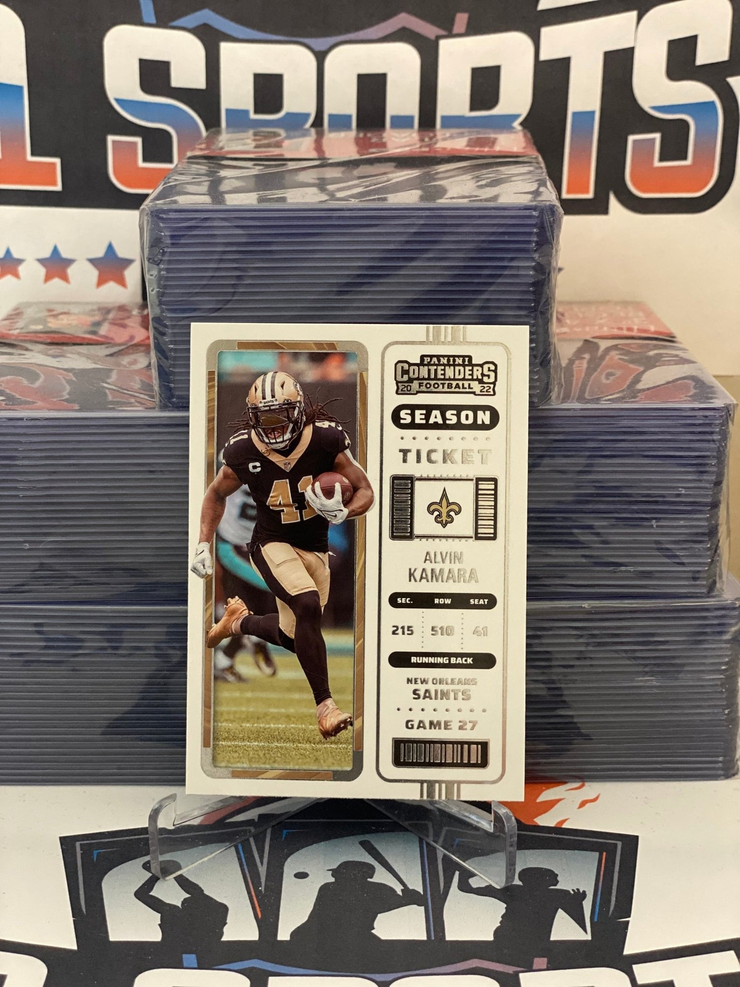 2022 Panini Contenders Alvin Kamara #64