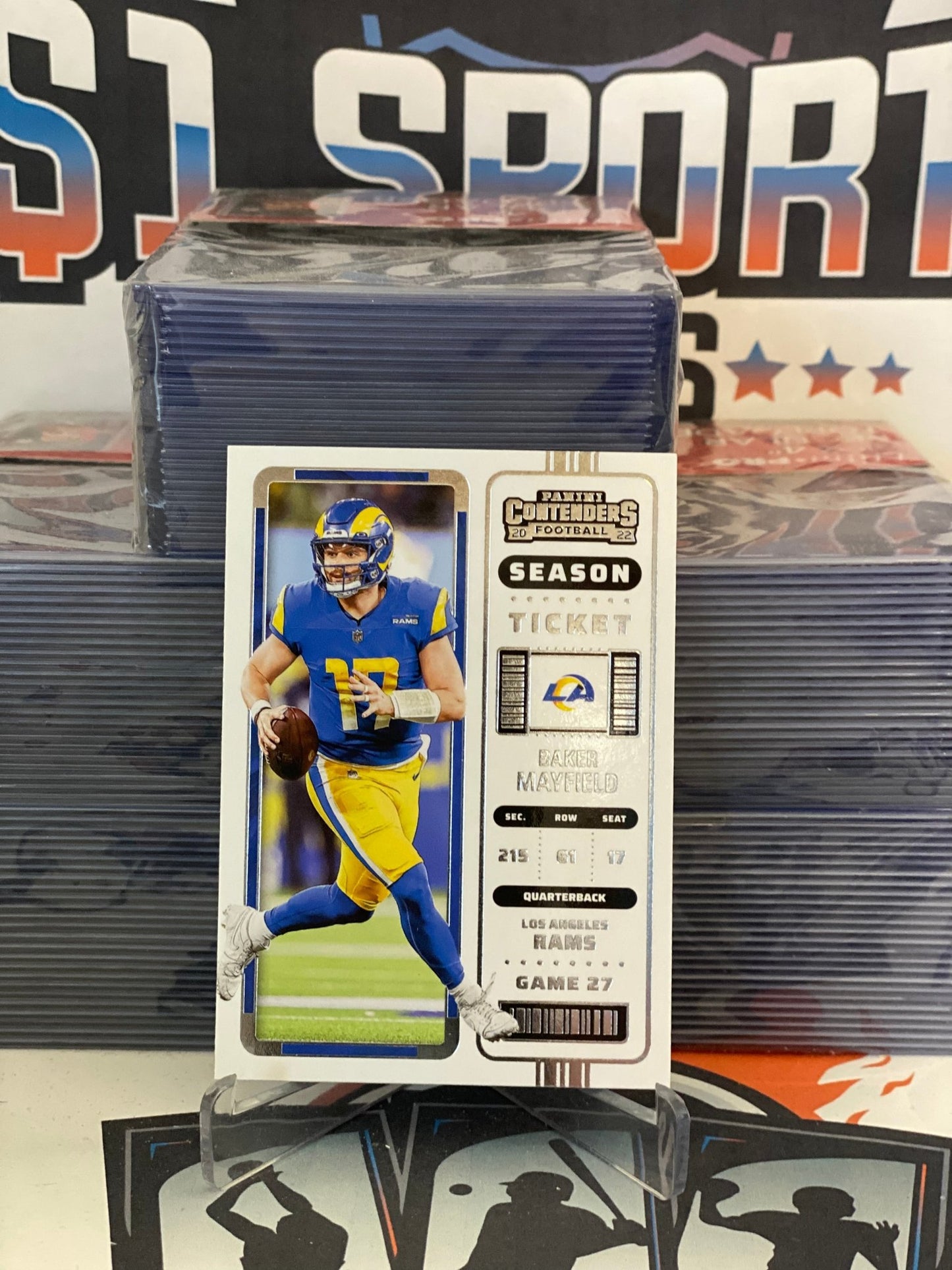 2022 Panini Contenders Baker Mayfield #14