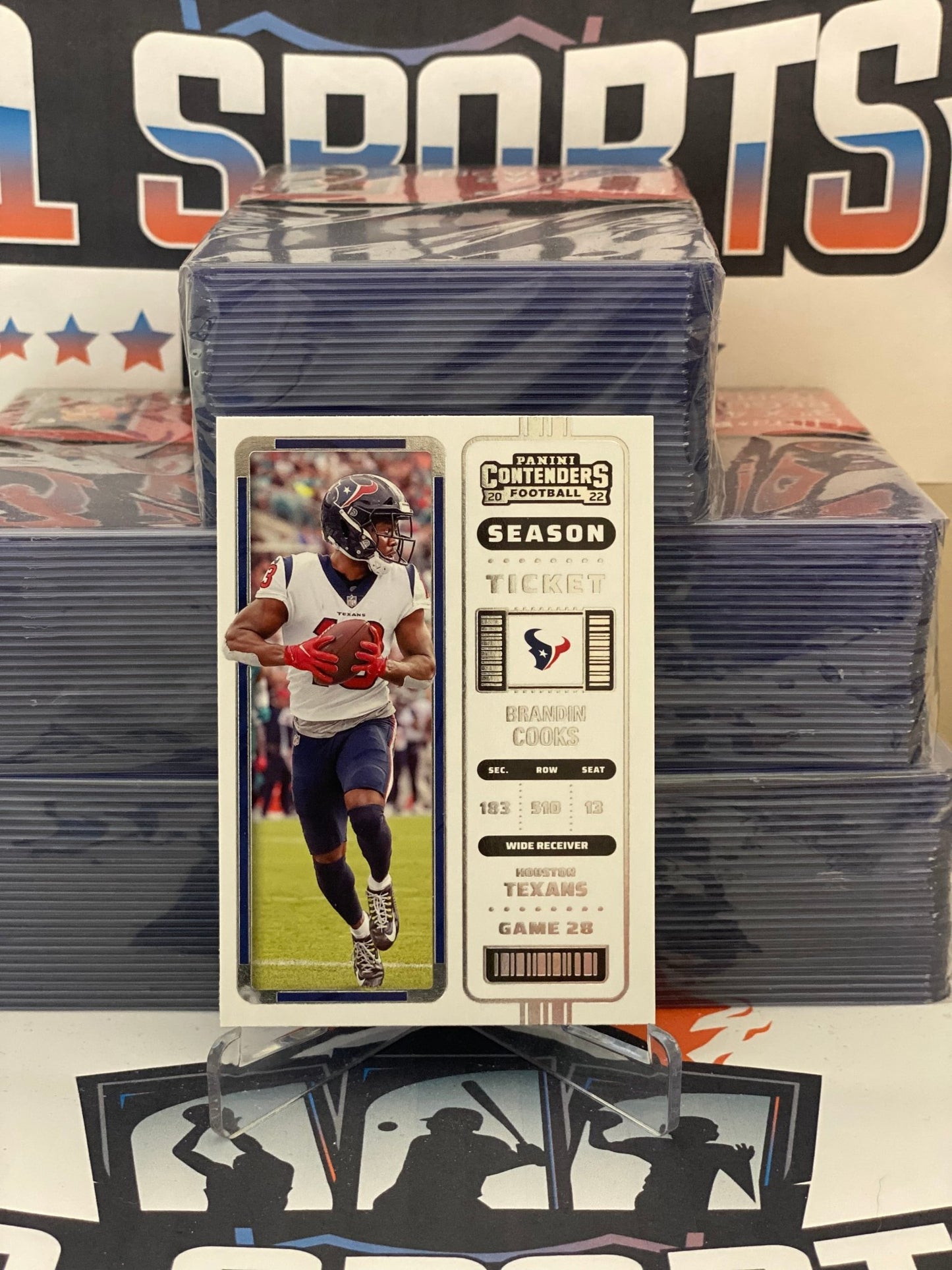 2022 Panini Contenders Brandin Cooks #38