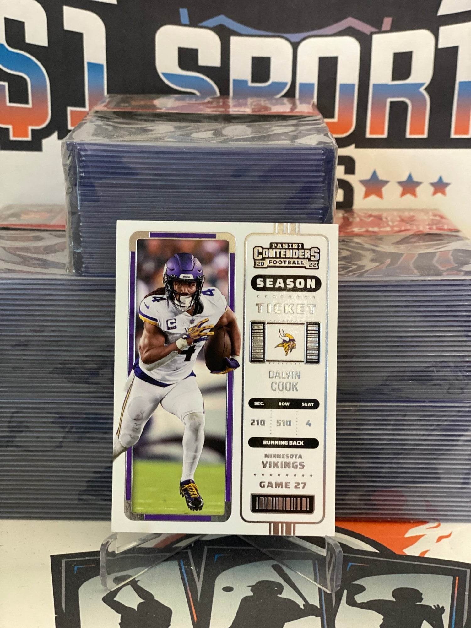 2022 Panini Contenders Dalvin Cook #56