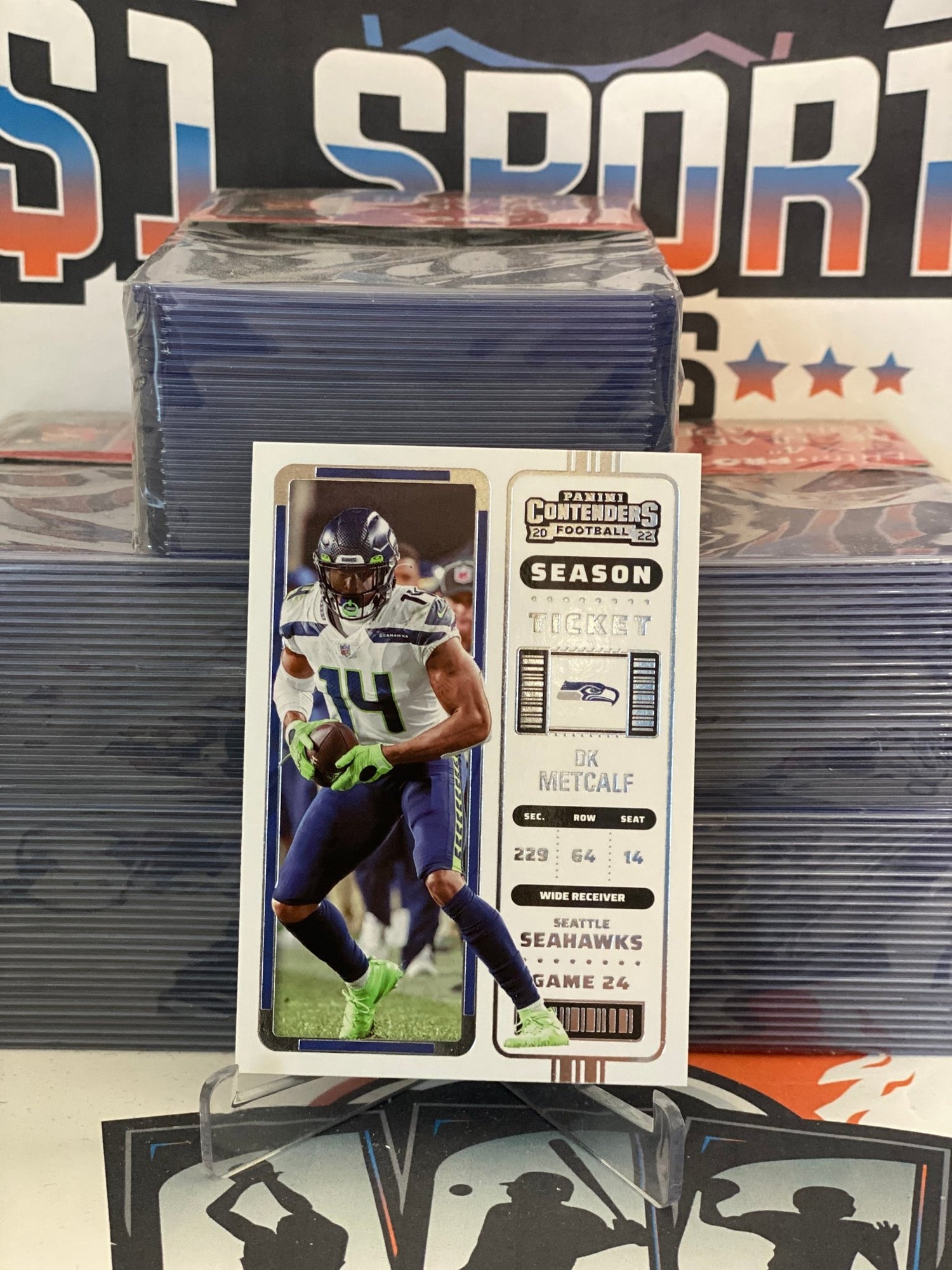 2022 Panini Contenders DK Metcalf #89
