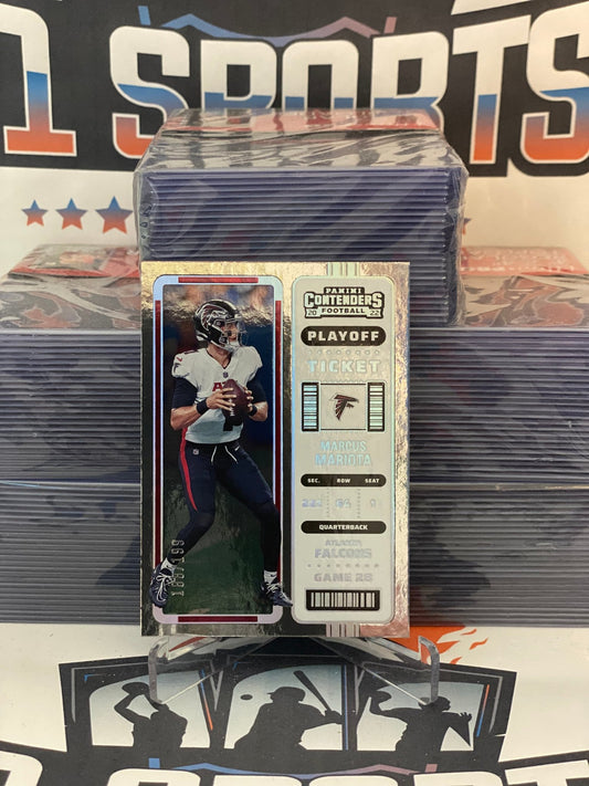 2022 Panini Contenders (Foil 188/199) Marcus Mariota #8