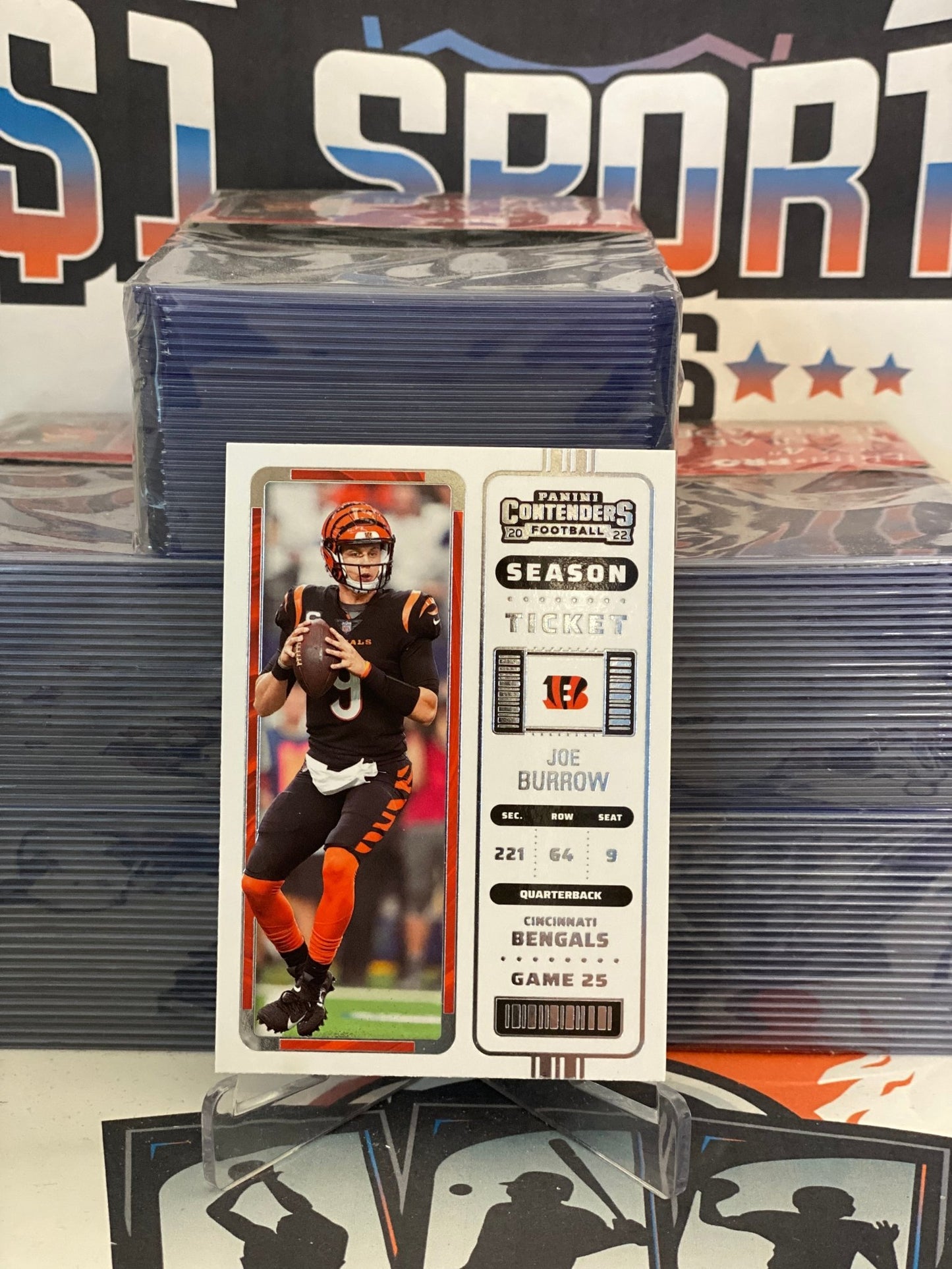 2022 Panini Contenders Joe Burrow #17 Bengals