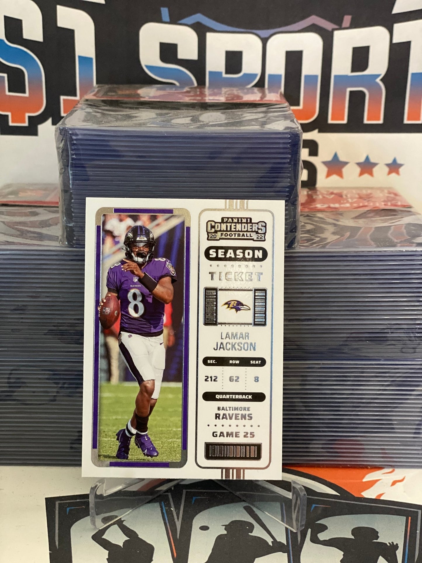 2022 Panini Contenders Lamar Jackson #5