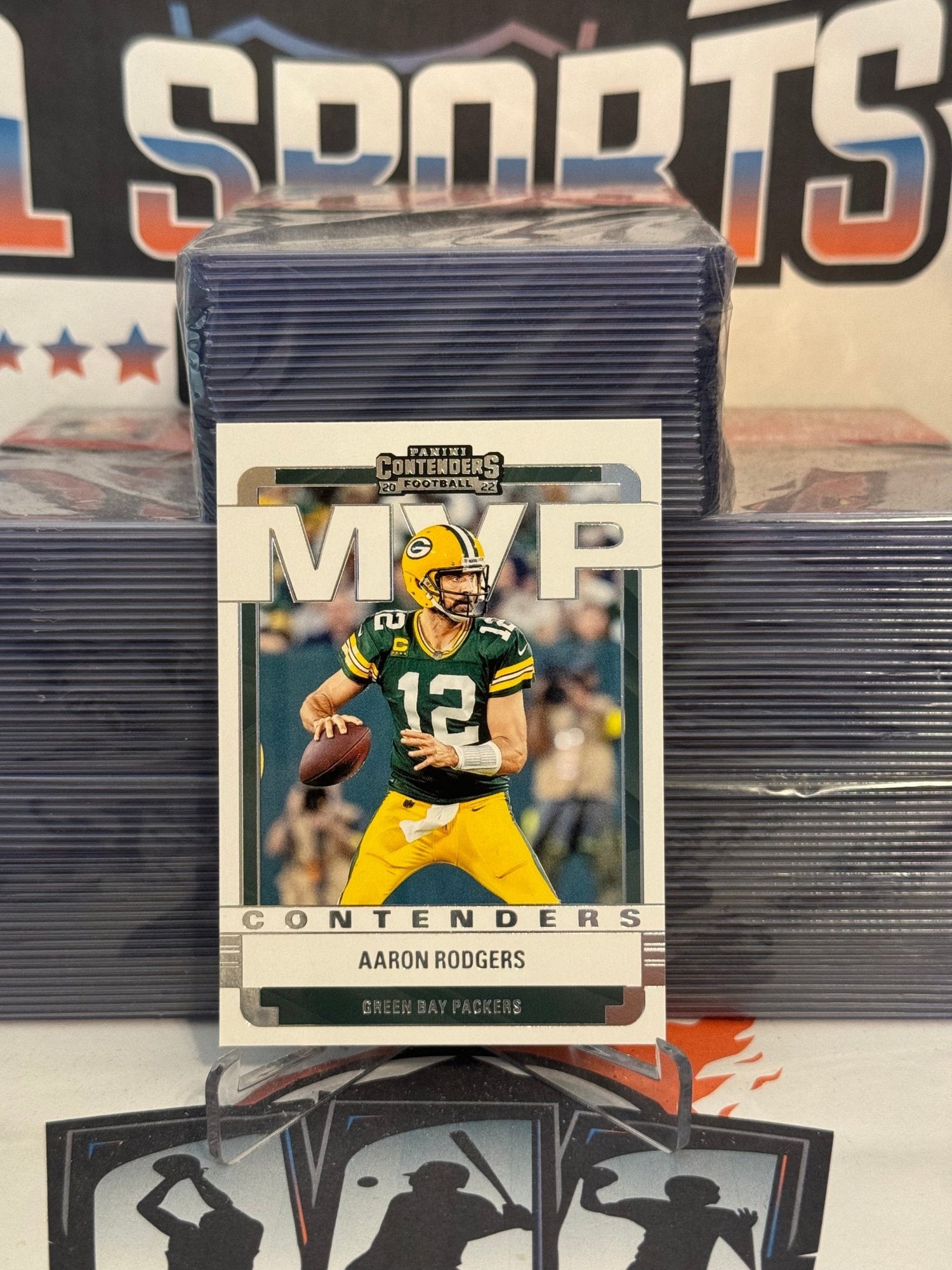 2022 Panini Contenders (MVP) Aaron Rodgers #MVP-ARO