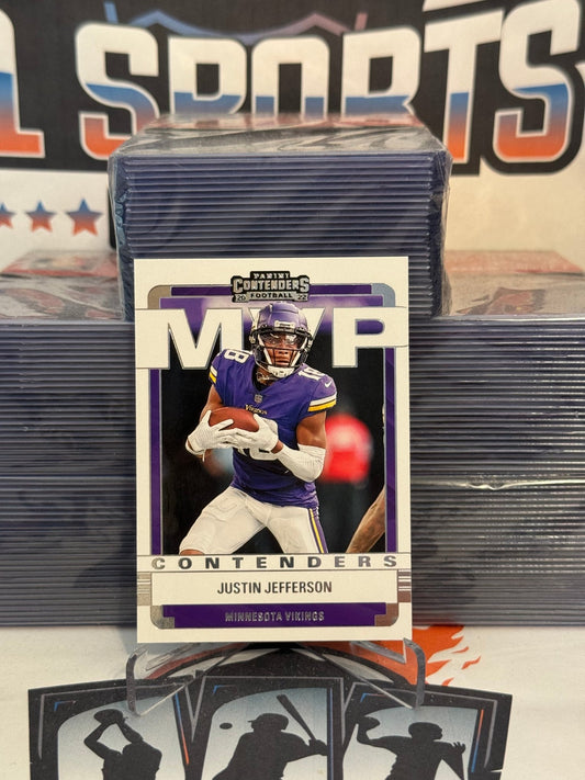 2022 Panini Contenders (MVP) Justin Jefferson #MVP-JJE