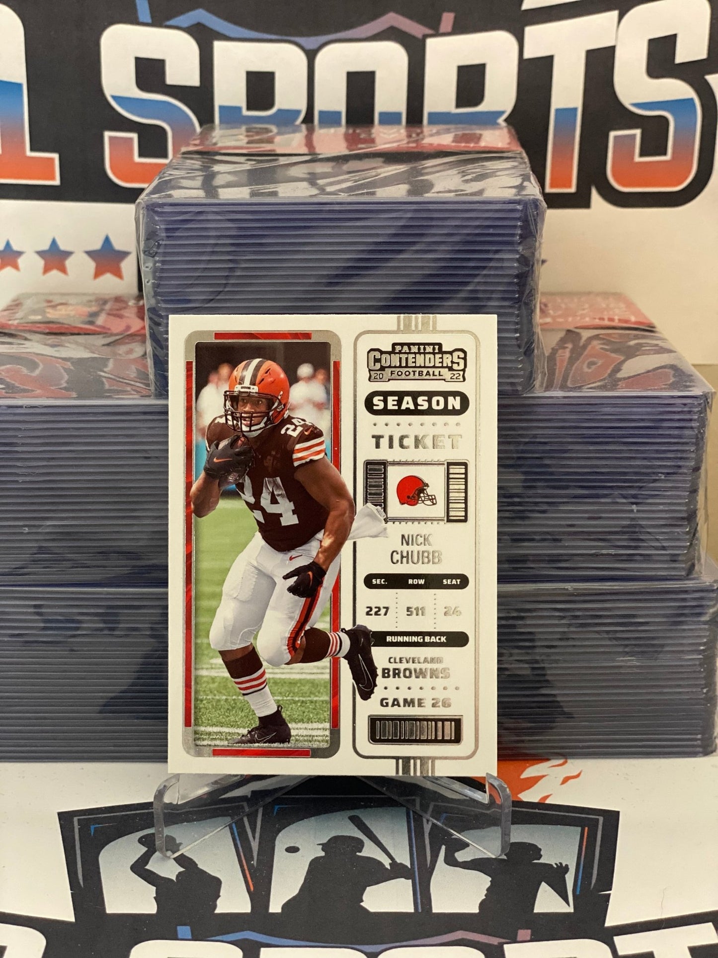 2022 Panini Contenders Nick Chubb #24