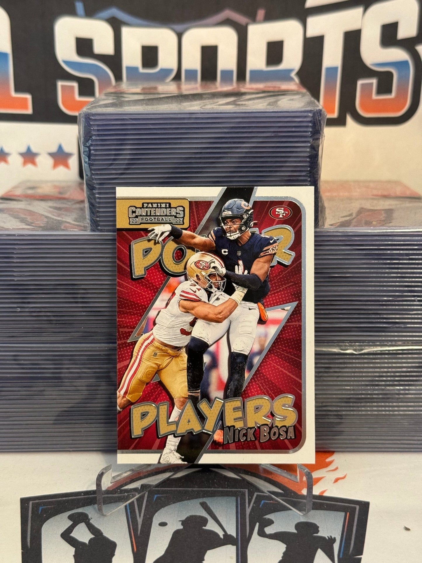 2022 Panini Contenders (Power Players) Nick Bosa #PWR-NBO