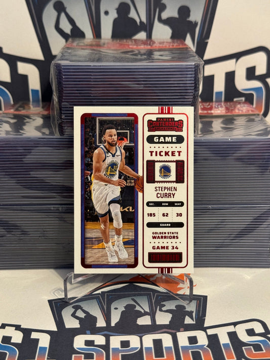 2022 Panini Contenders (Red) Stephen Curry #31