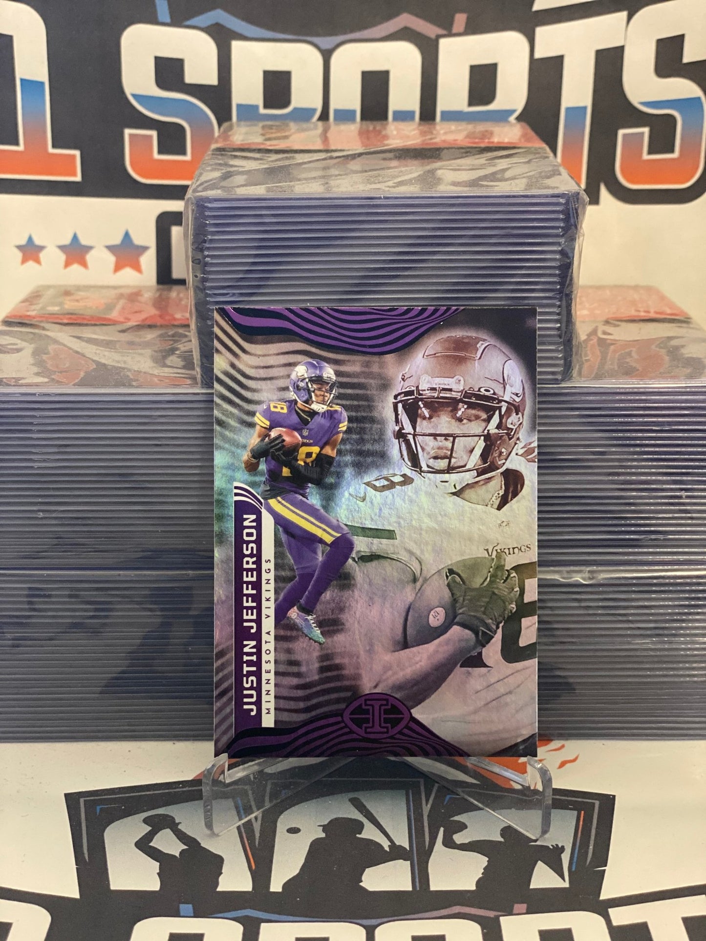 2022 Panini Illusions Justin Jefferson #65