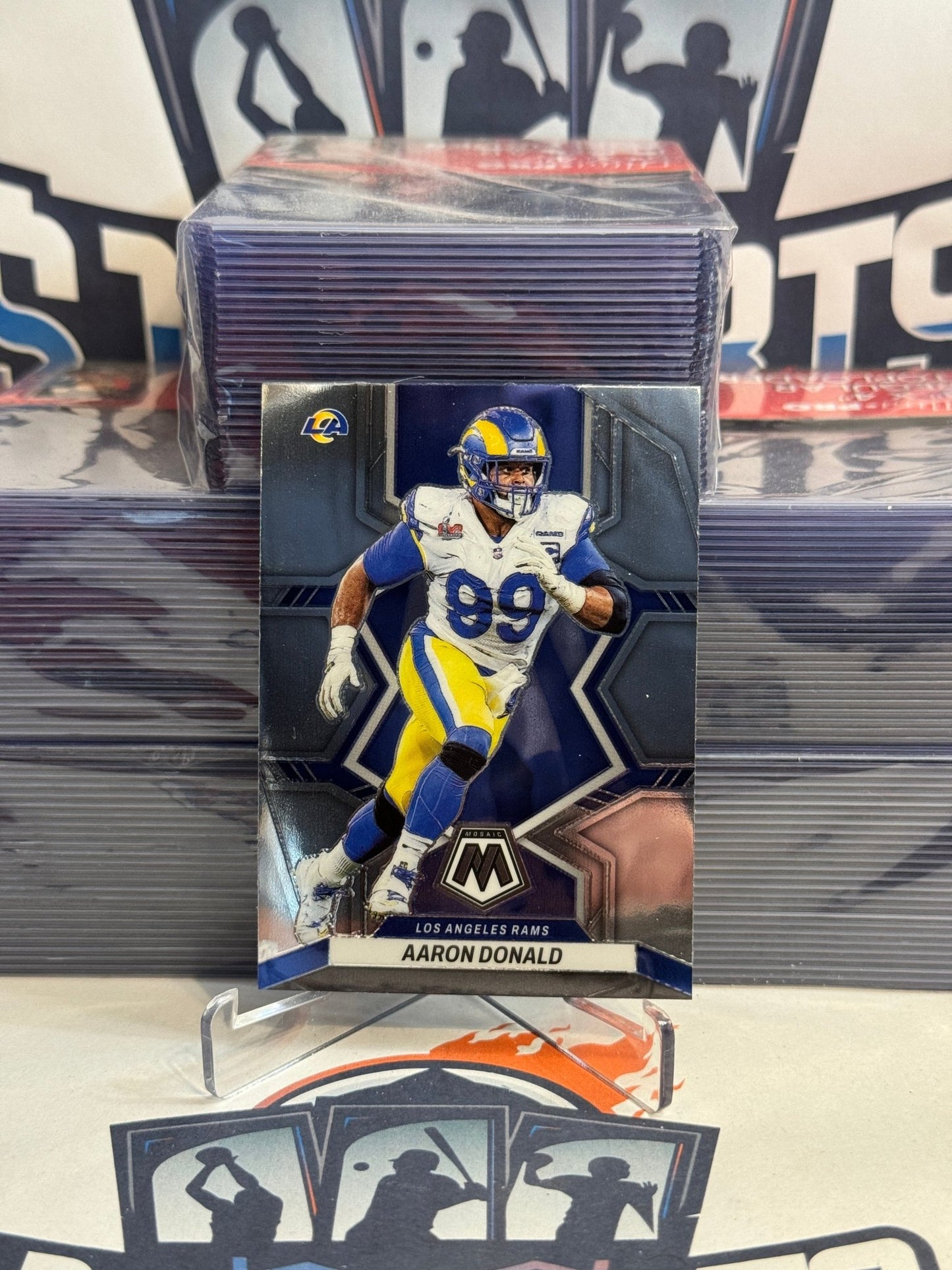 2022 Panini Mosaic Aaron Donald #112