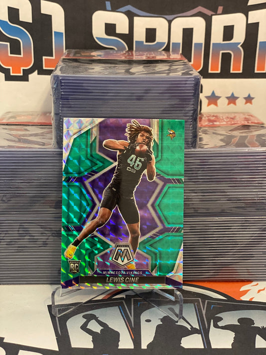 2022 Panini Mosaic (Green Prizm) Lewis Cine Rookie #379