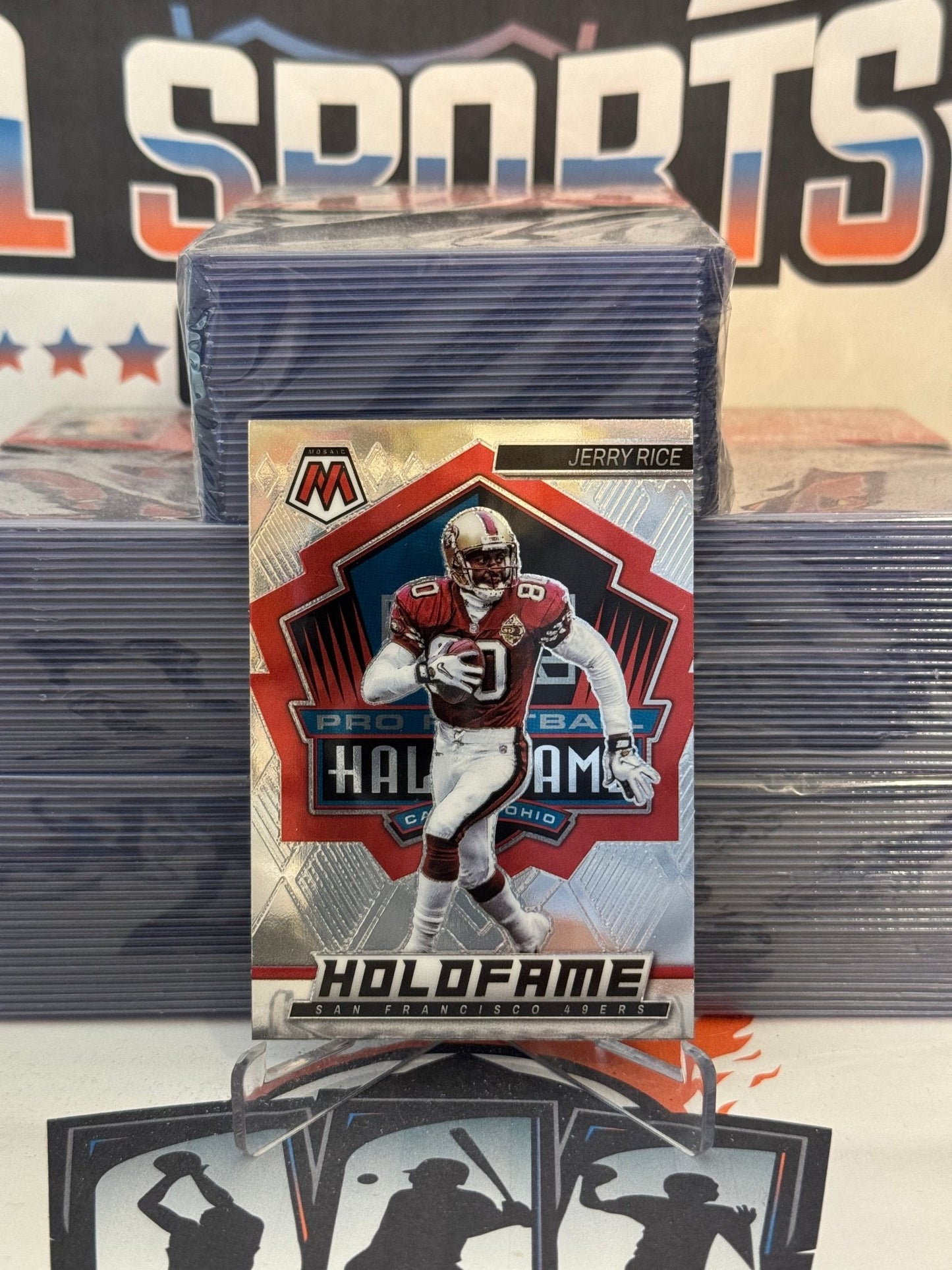 2022 Panini Mosaic (HoloFame) Jerry Rice #HF-9