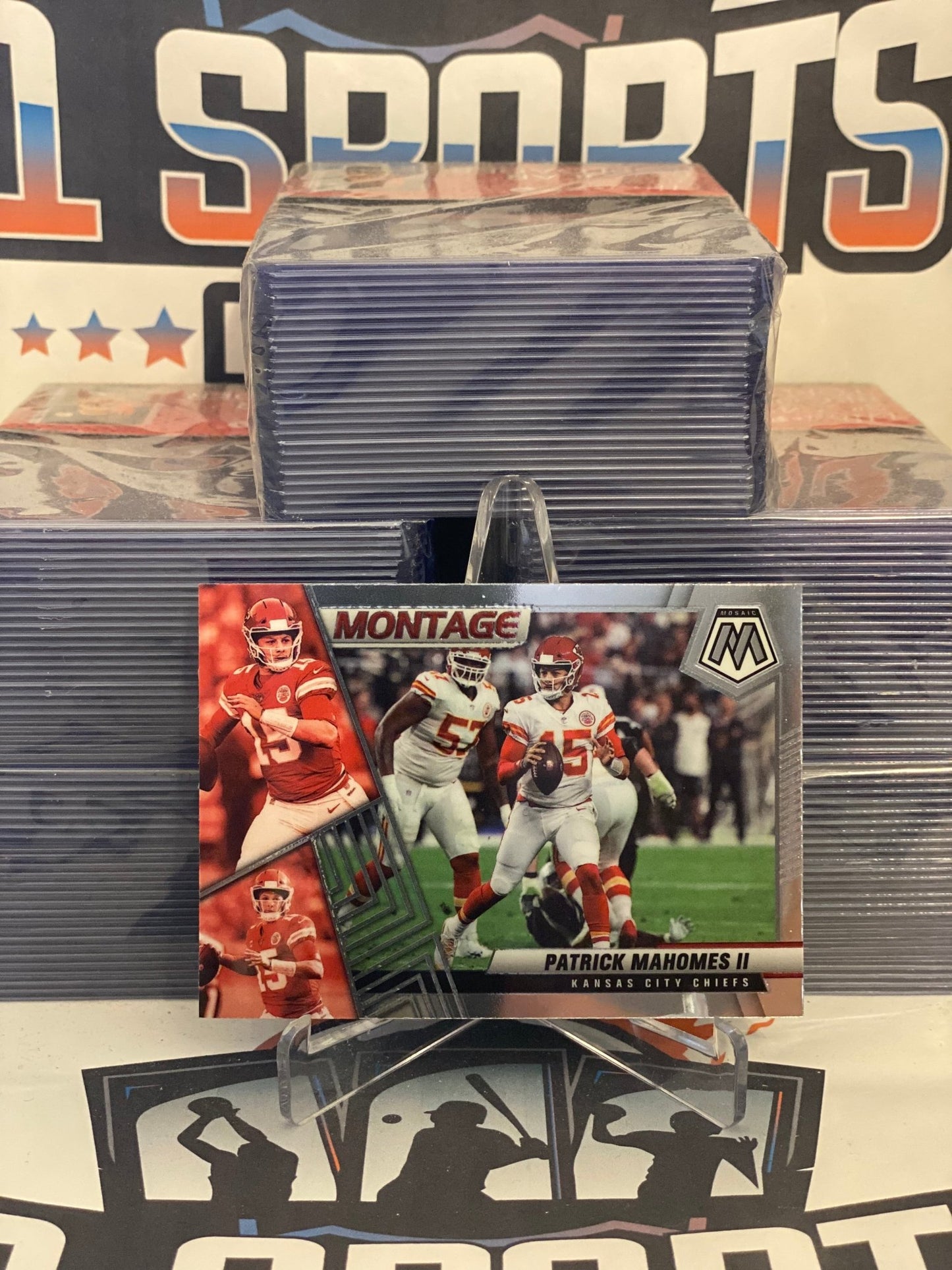 2022 Panini Mosaic (Montage) Patrick Mahomes II #M-2