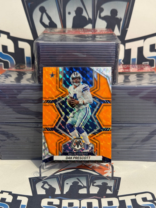 2022 Panini Mosaic (Orange Reactive Prizm) Dak Prescott #52