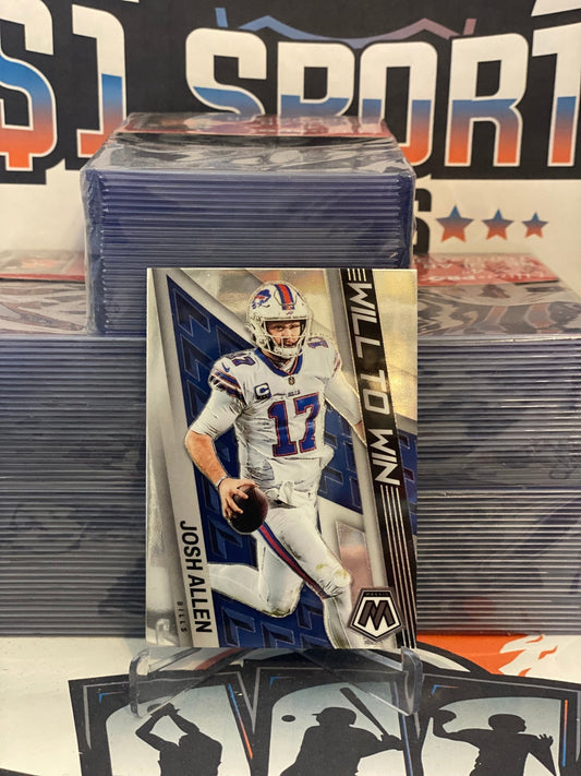 2022 Panini Mosaic (Will to Win) Josh Allen #WW-4