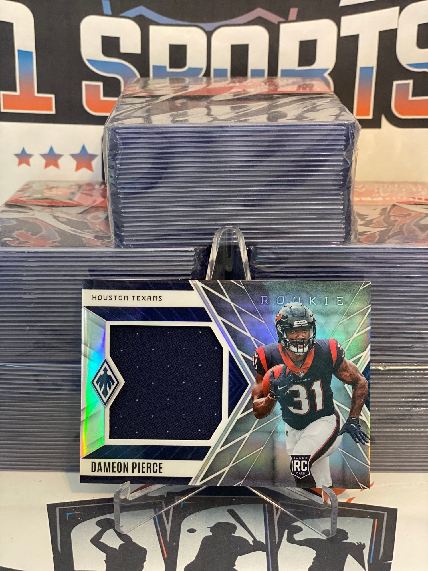 2022 Panini Phoenix (Rookie Jumbo Memorabilia Relic 108/149) Dameon Pierce #RJM-39
