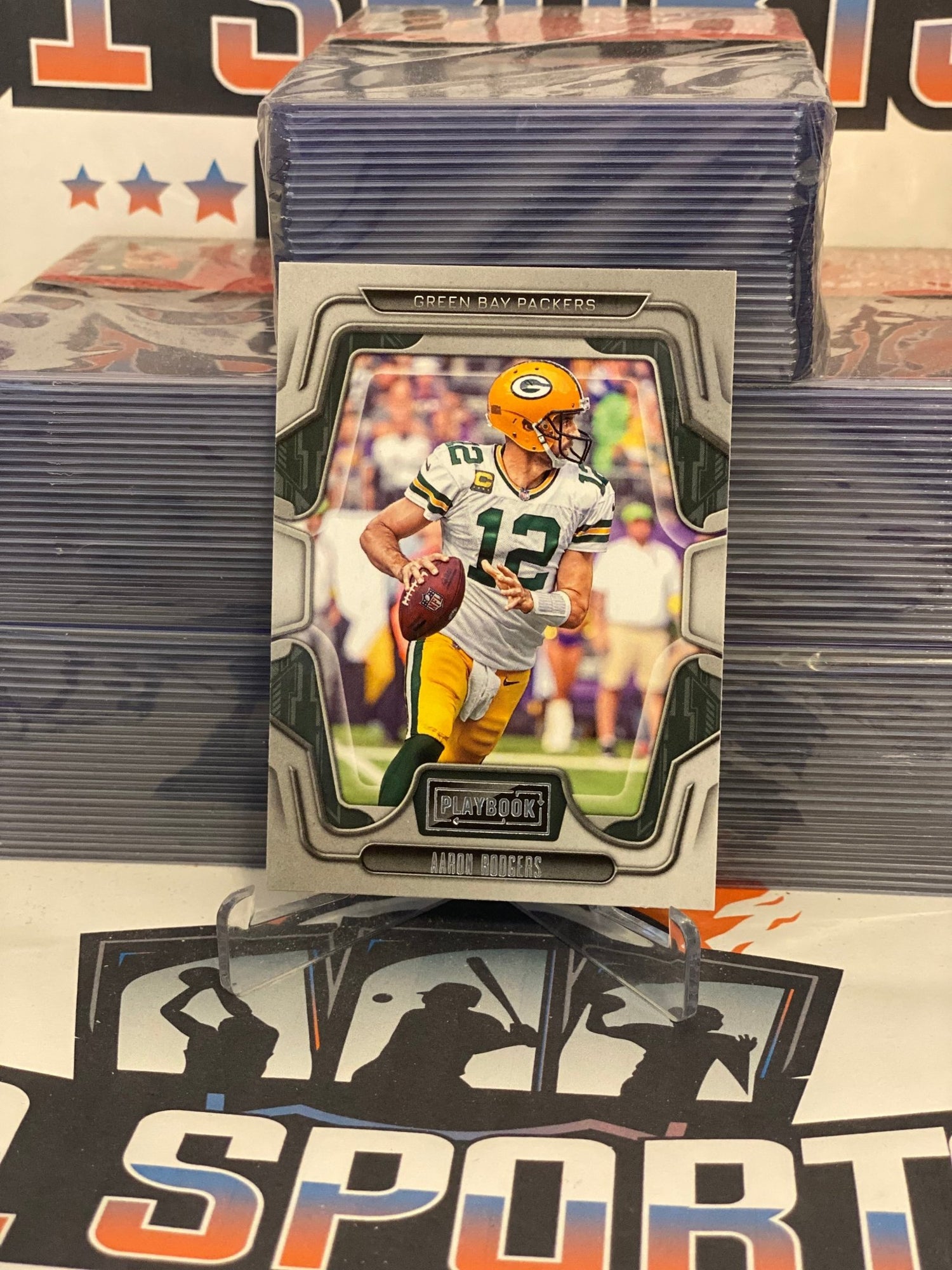 2022 Panini Playbook Aaron Rodgers #57