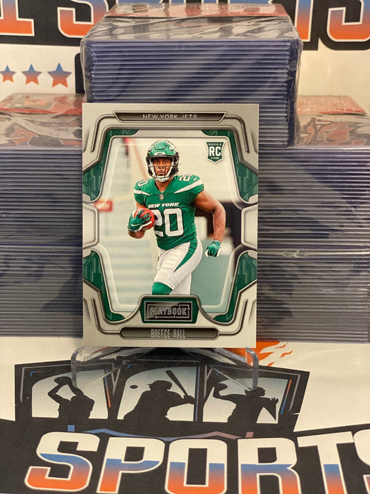 2022 Panini Playbook Breece Hall Rookie #114