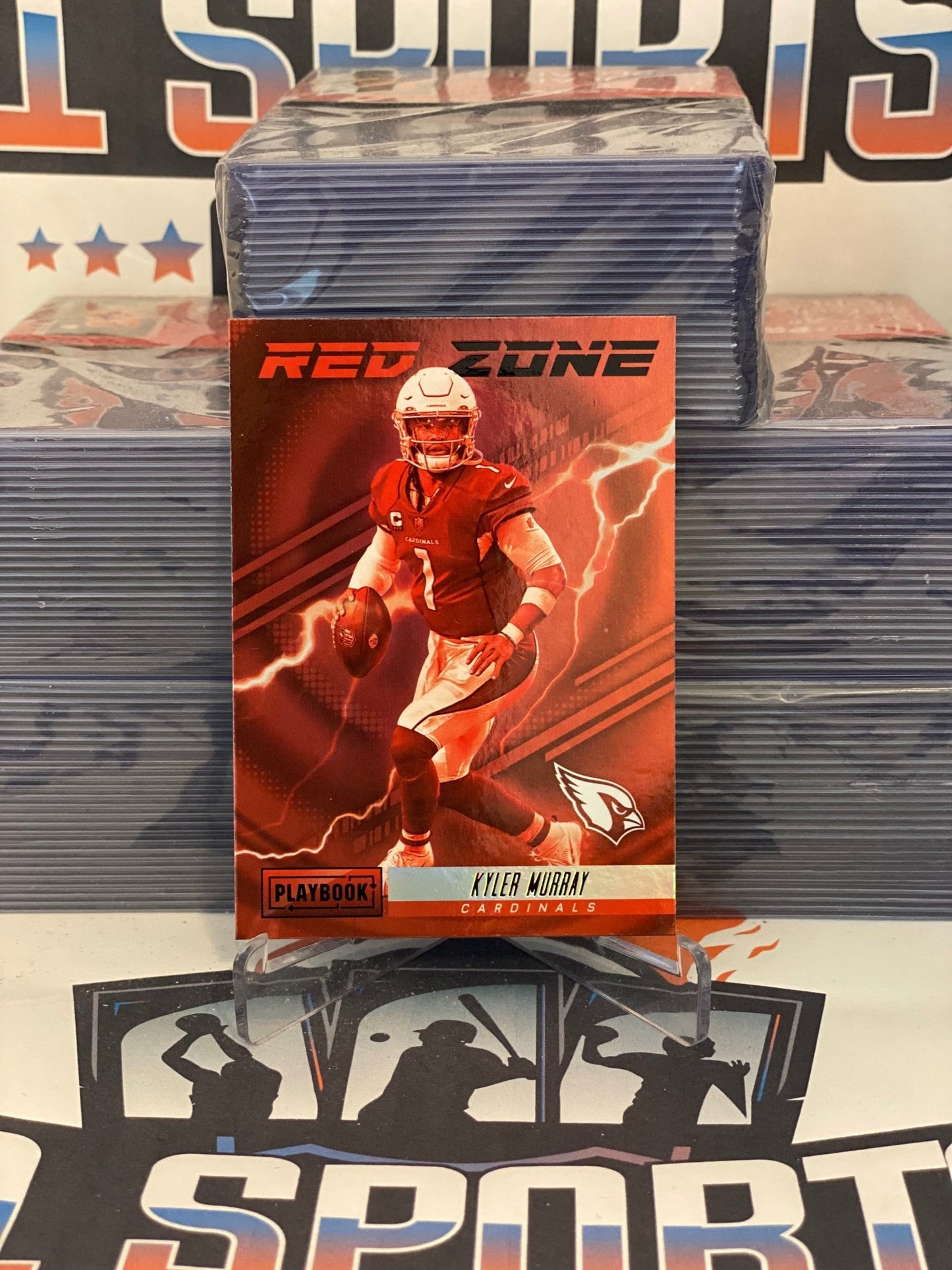 2022 Panini Playbook (Red Zone) Kyler Murray #RZ-4