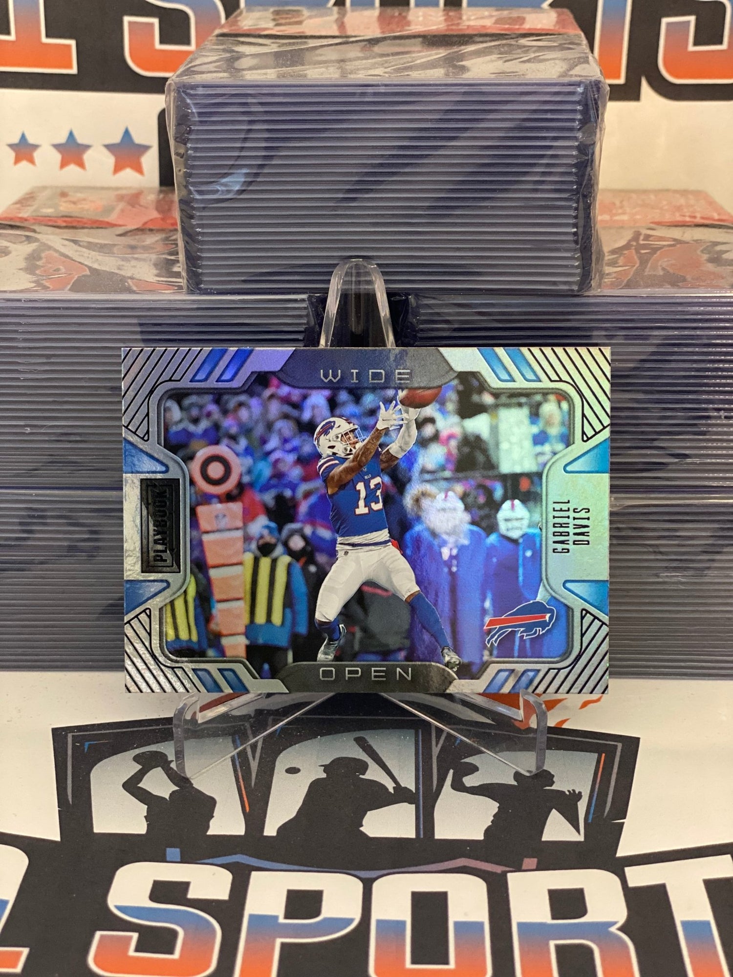 2022 Panini Playbook (Wide Open) Gabriel Davis #WO-22