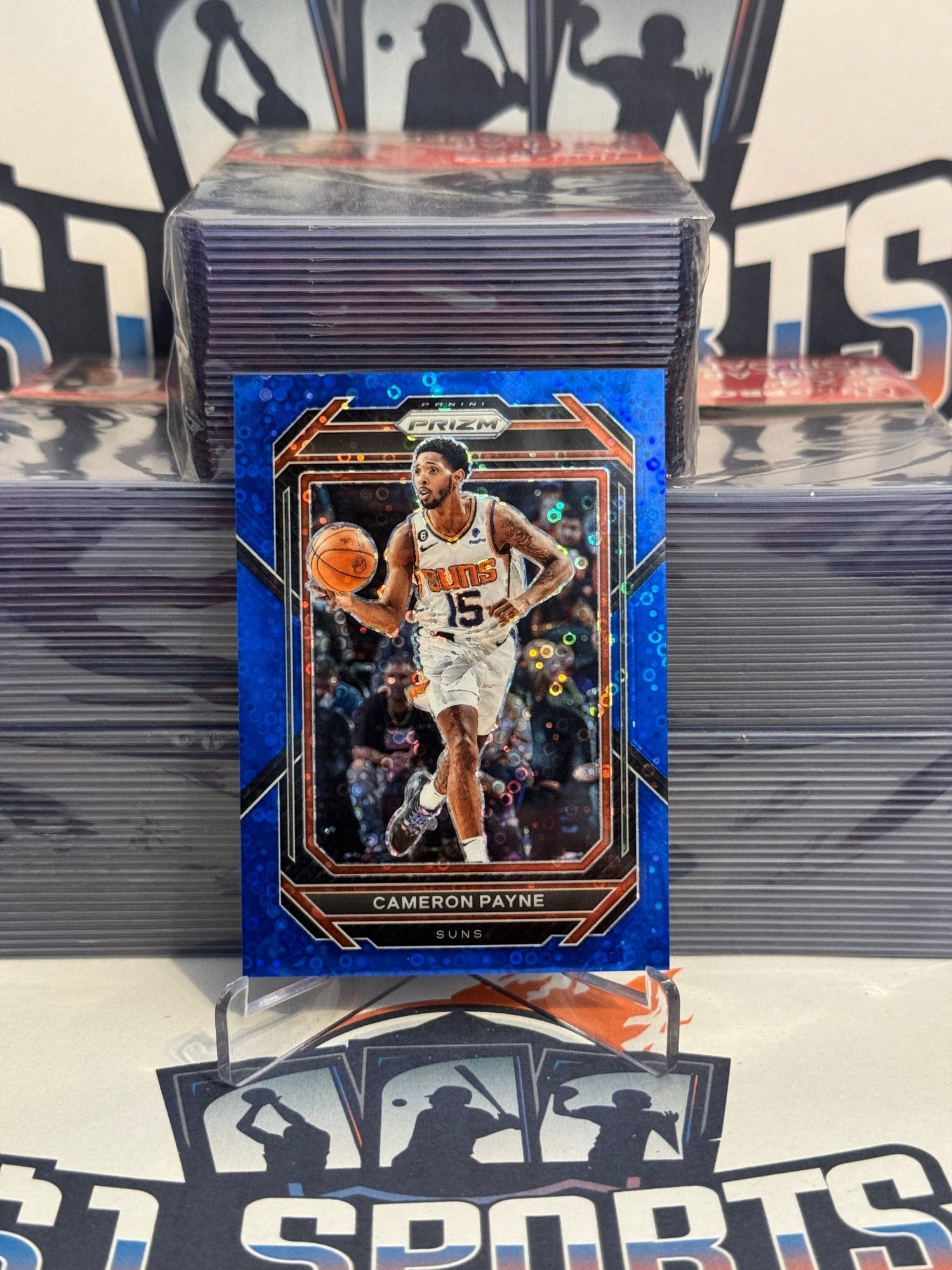 2022 Panini Prizm (Blue Prizm 112/150) Cameron Payne #129