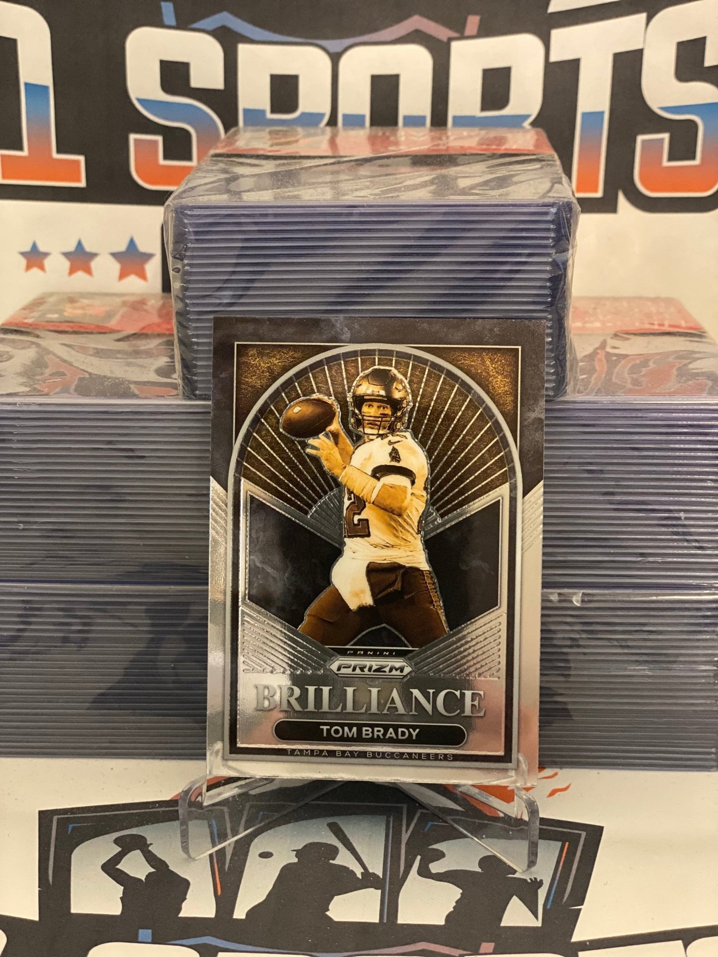 2022 Panini Prizm (Brilliance) Tom Brady #B-1