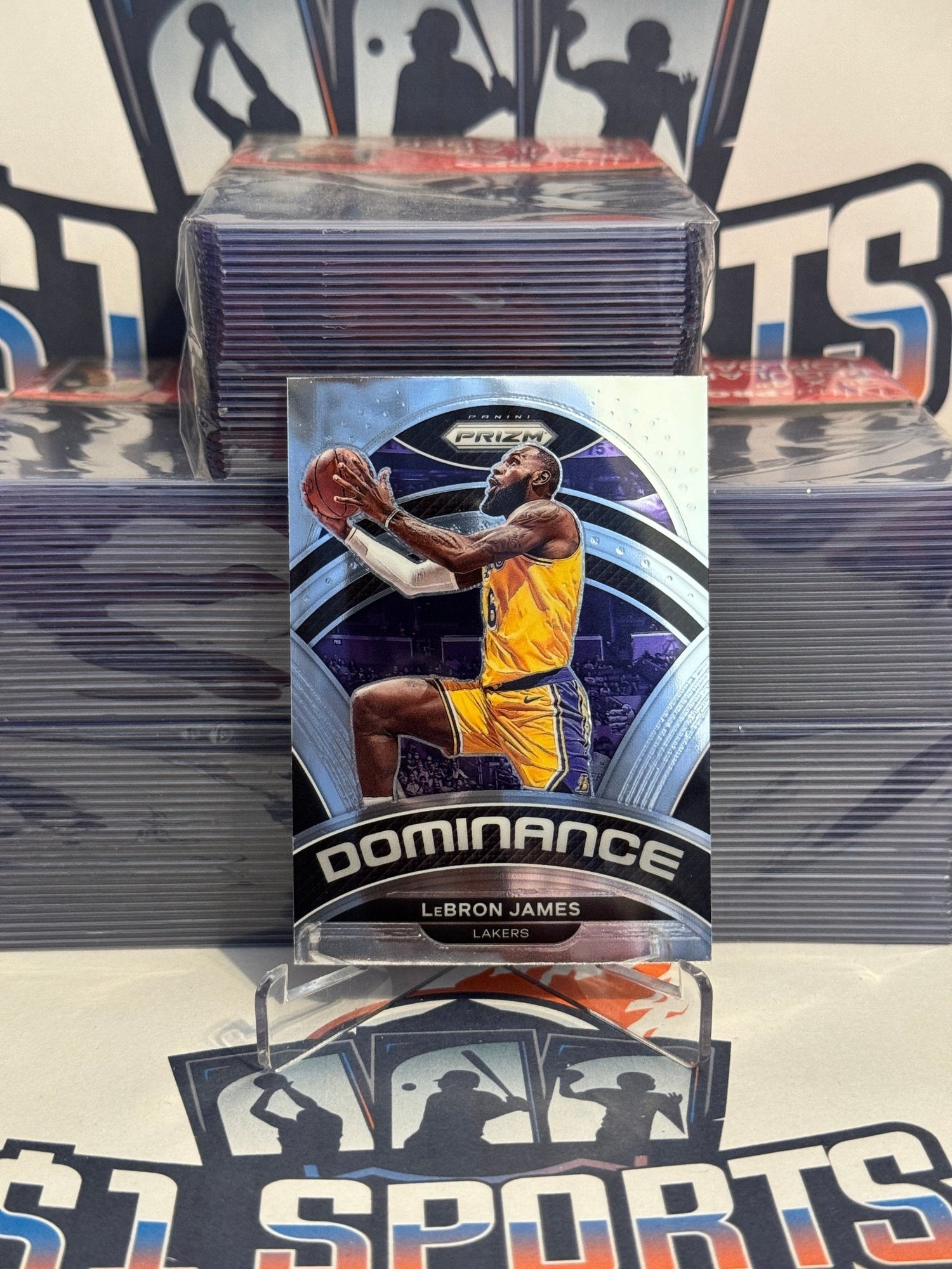 2022 Panini Prizm (Dominance) LeBron James #24