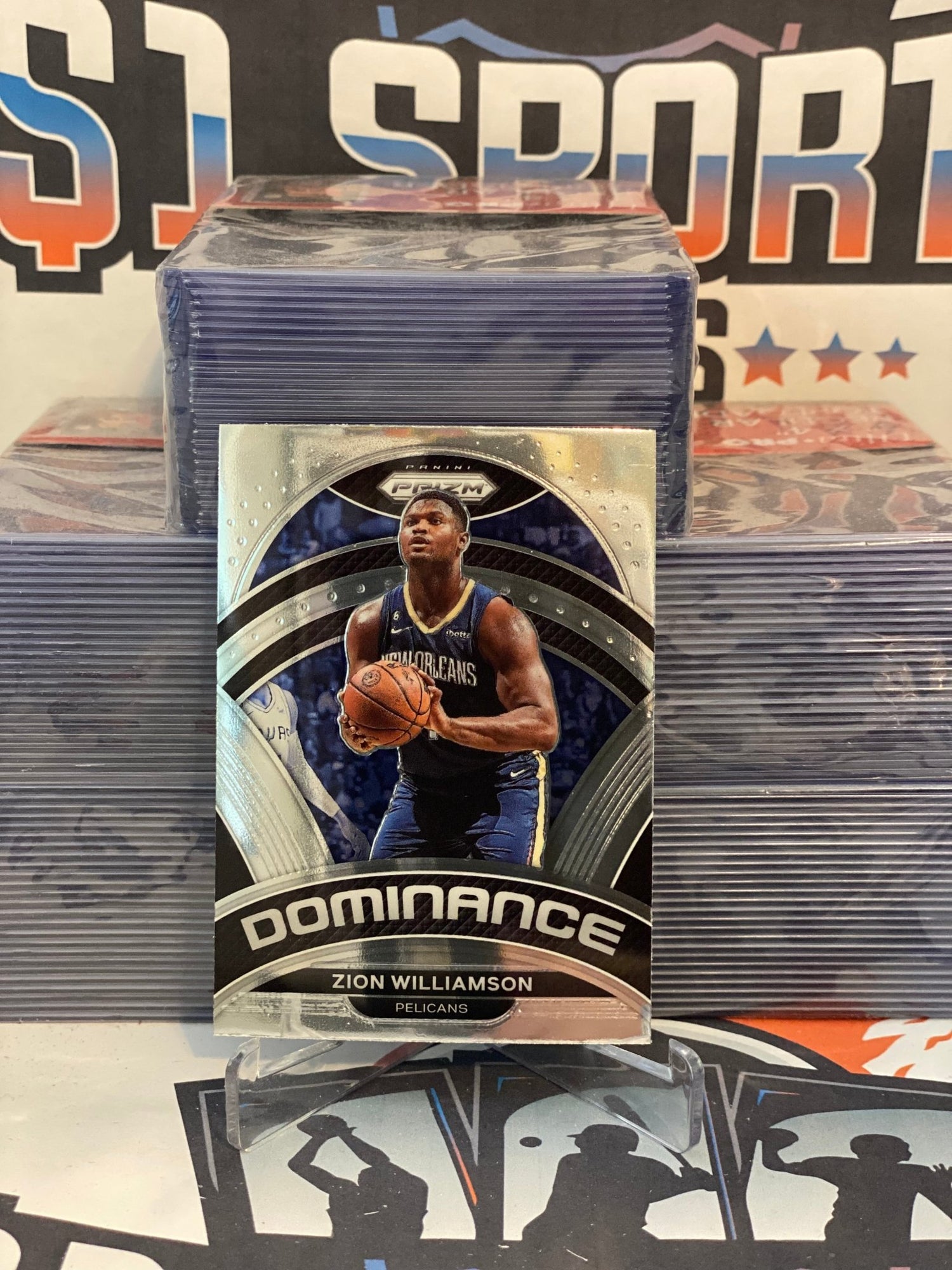 2022 Panini Prizm (Dominance) Zion Williamson #15